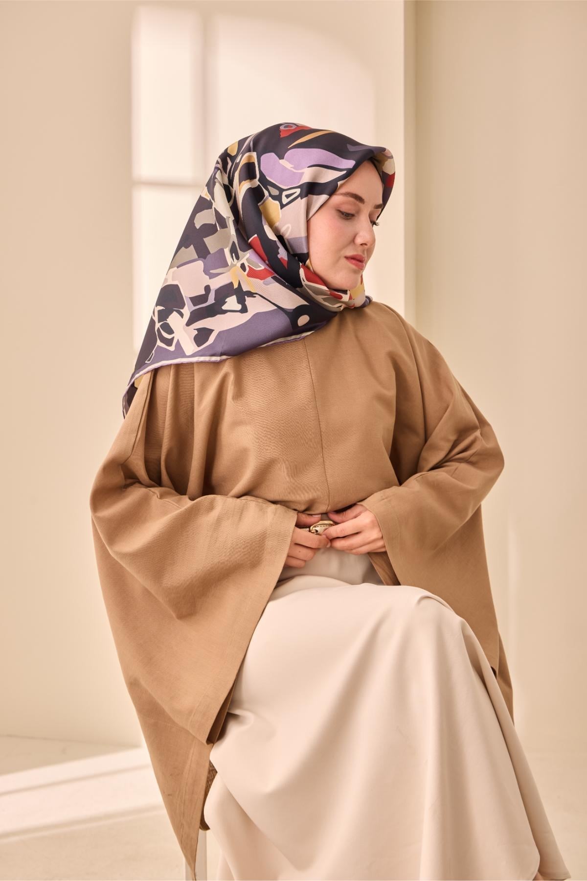 Silk Home Twill İpek Eşarp 11475-37
