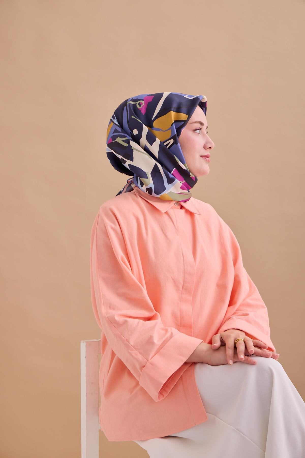 Silk Home Twill İpek Eşarp 11475-38