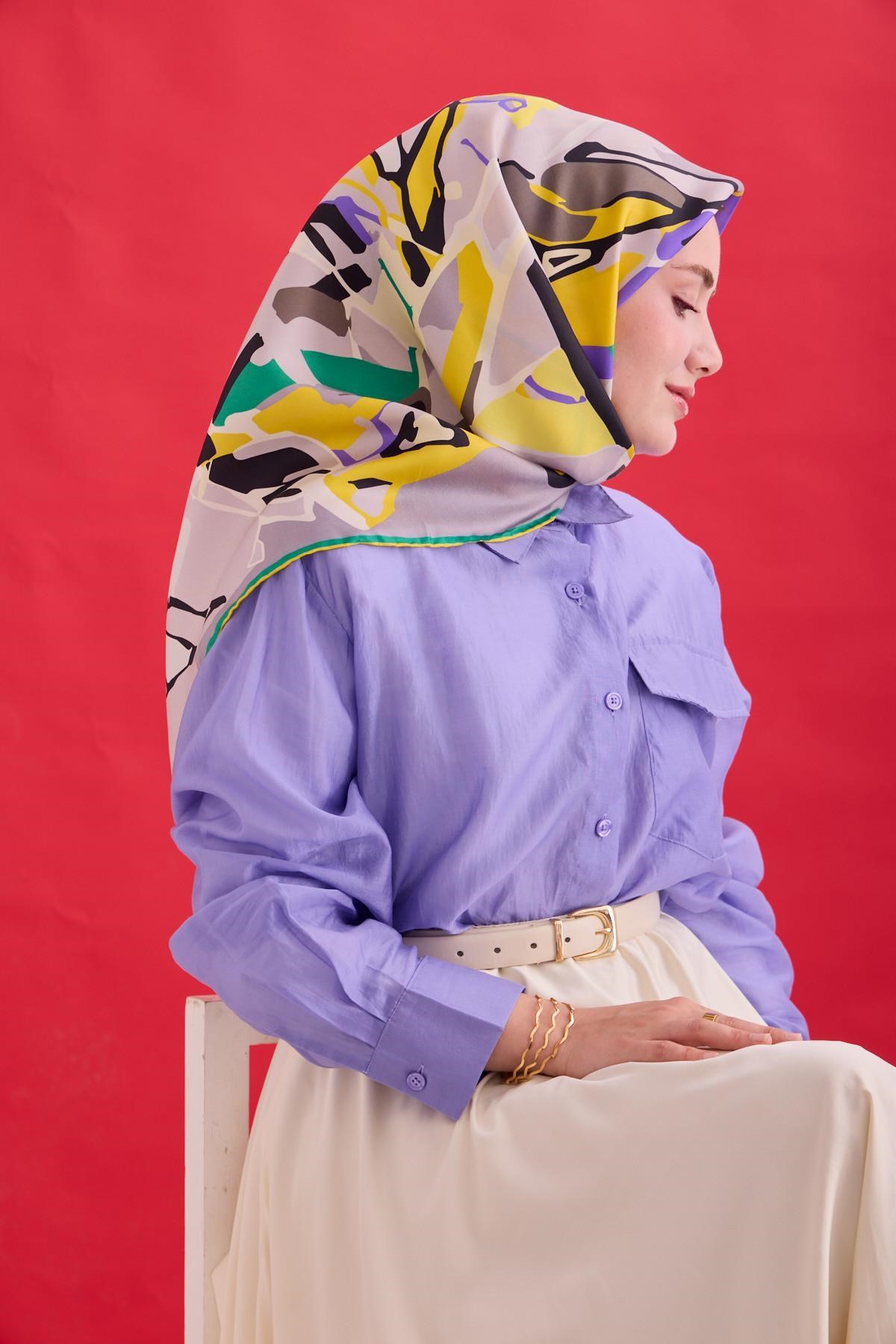 Silk Home Twill İpek Eşarp 11475-40