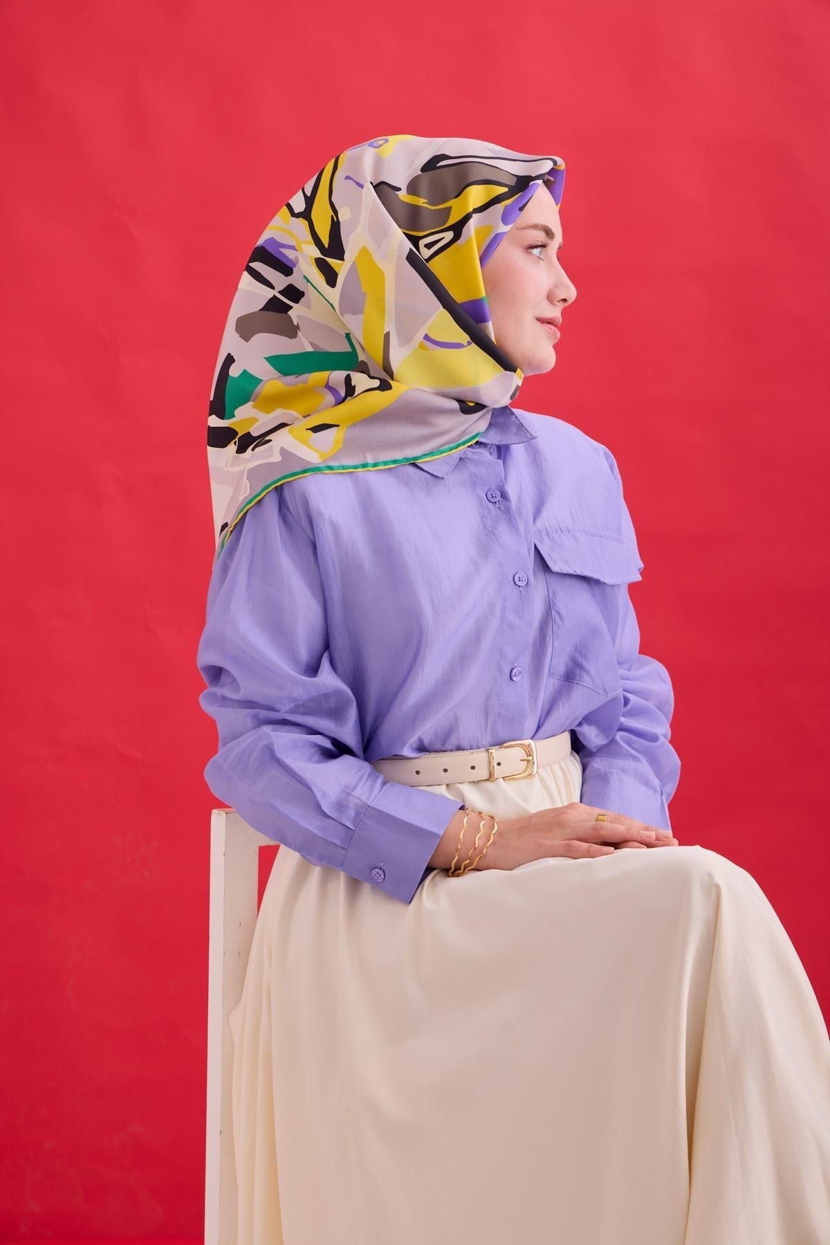 Silk Home Twill İpek Eşarp 11475-40