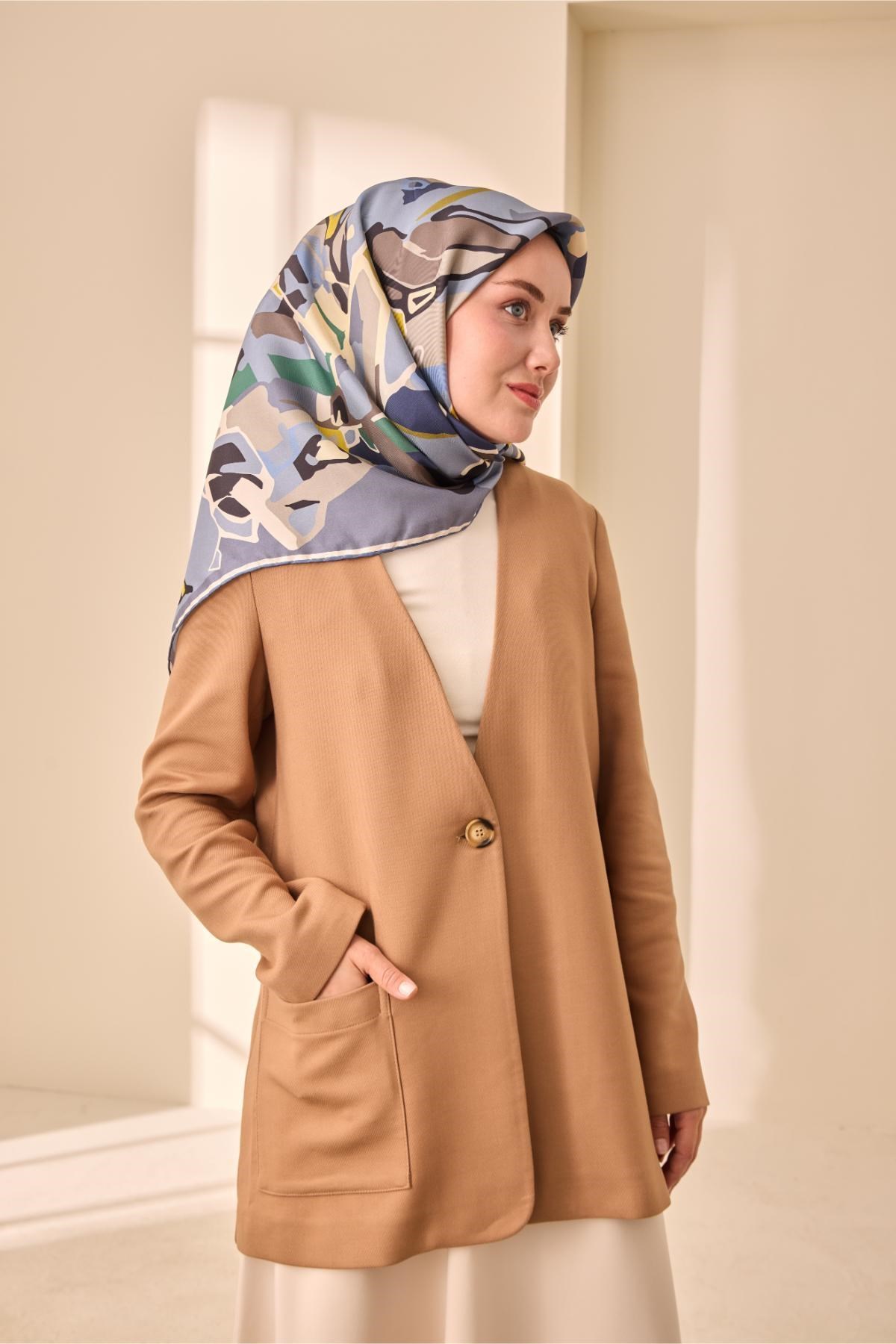 Silk Home Twill İpek Eşarp 11475-47