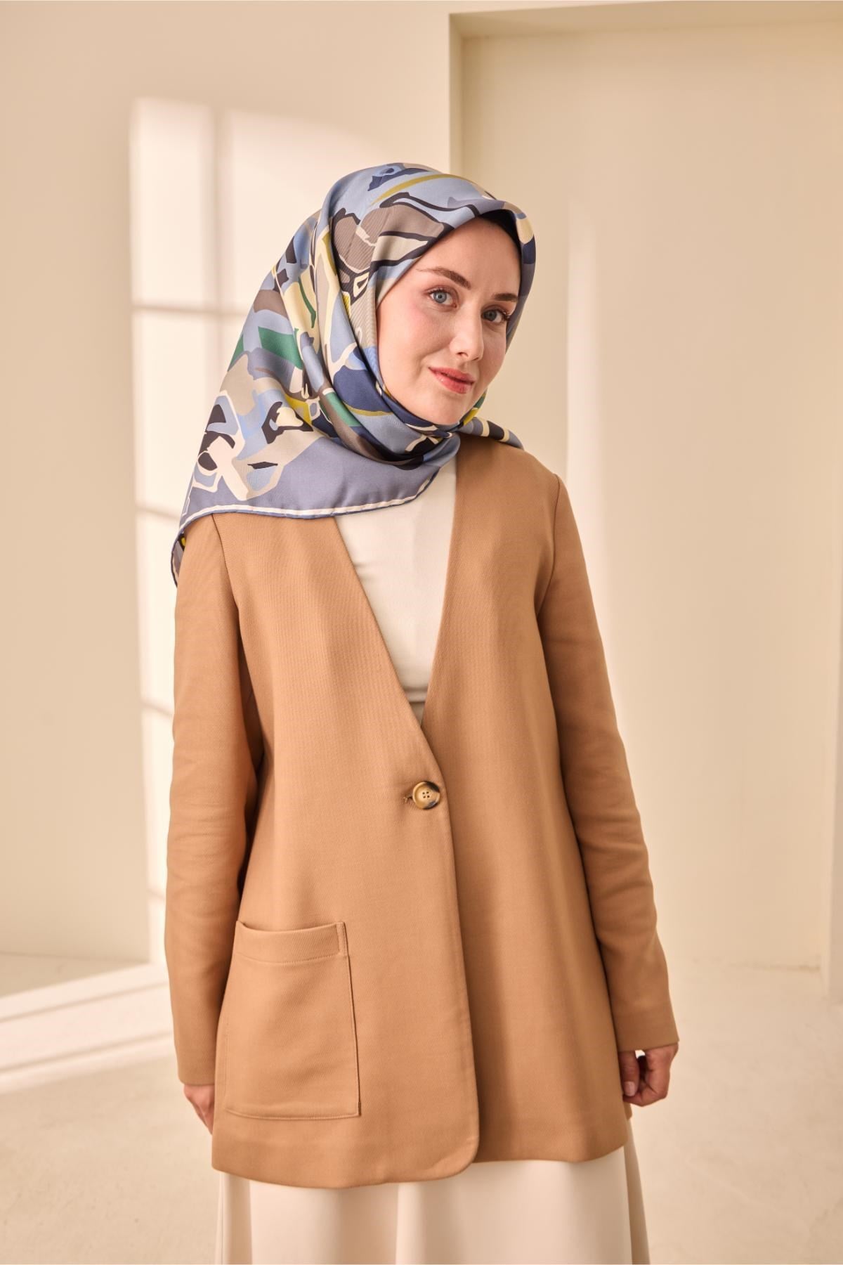 Silk Home Twill İpek Eşarp 11475-47