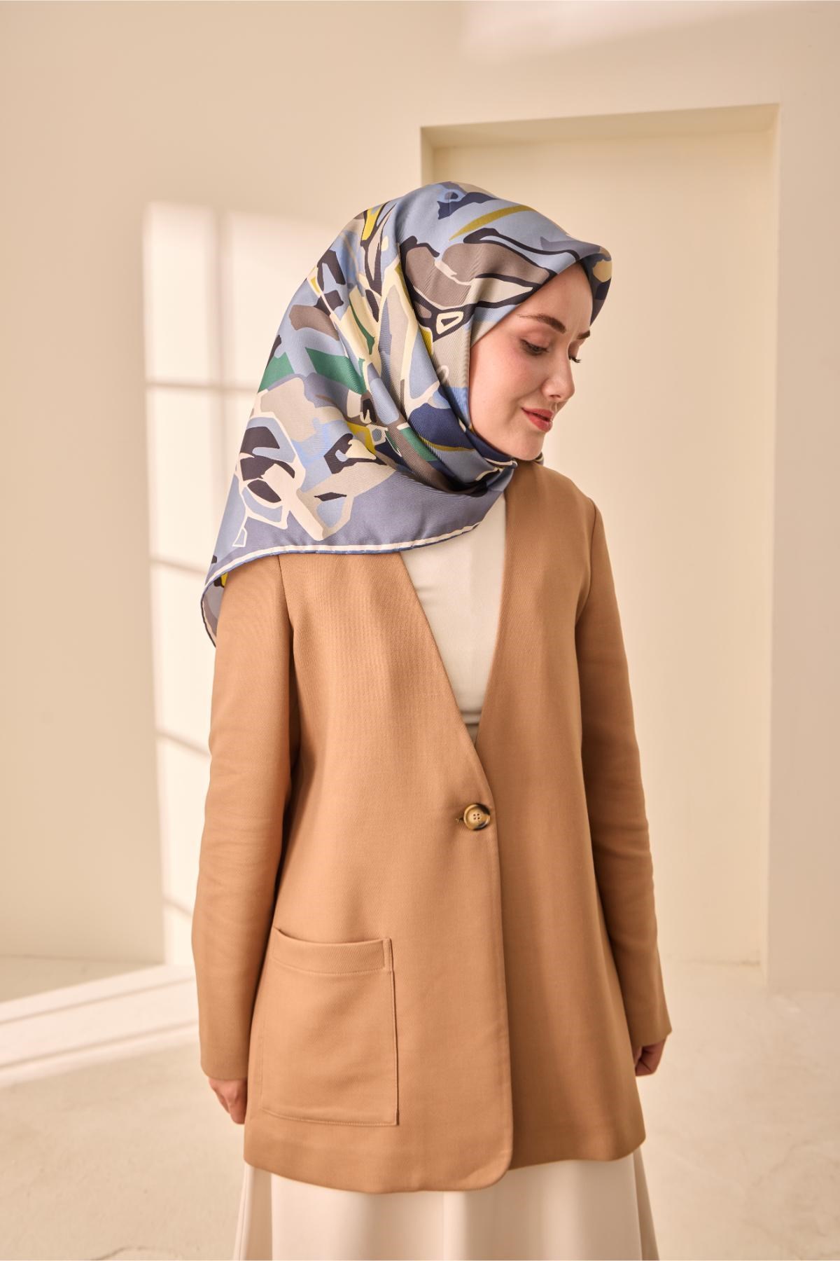 Silk Home Twill İpek Eşarp 11475-47