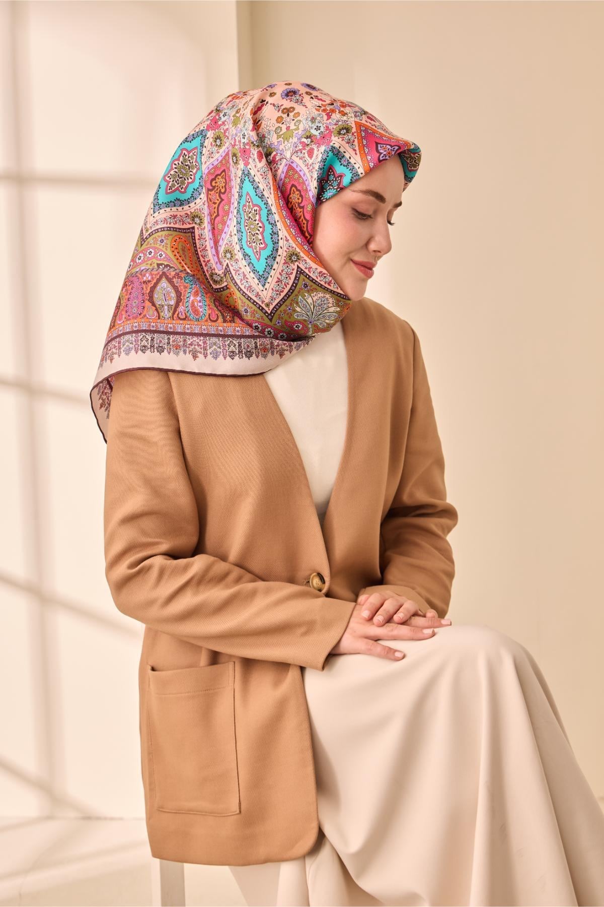 Silk Home Twill İpek Eşarp 11476-01