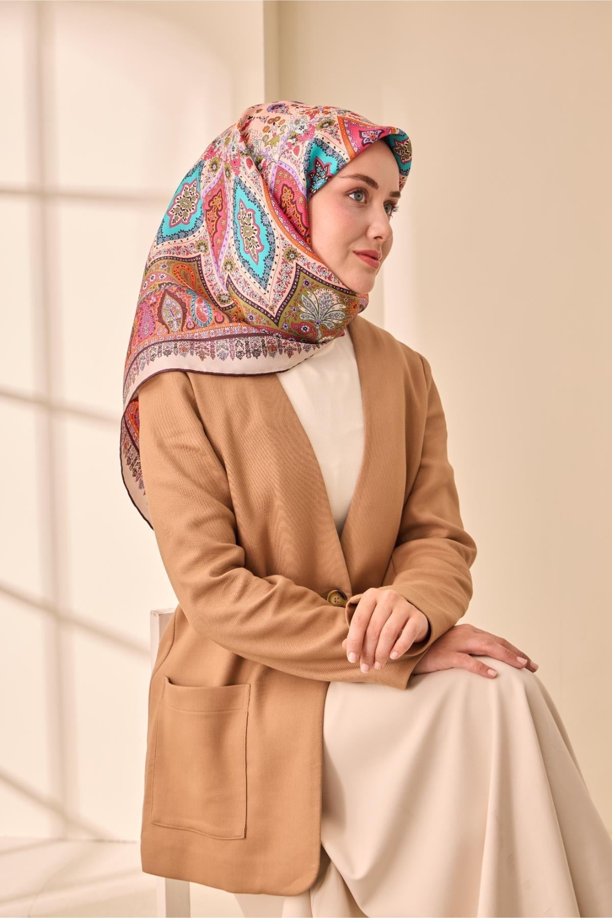 Silk Home Twill İpek Eşarp 11476-01