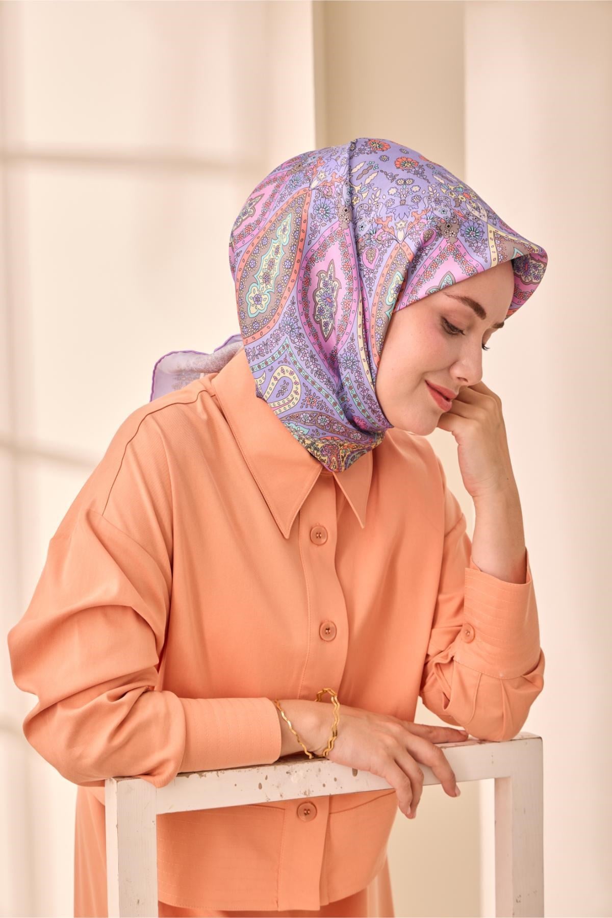 Silk Home Twill İpek Eşarp 11476-07
