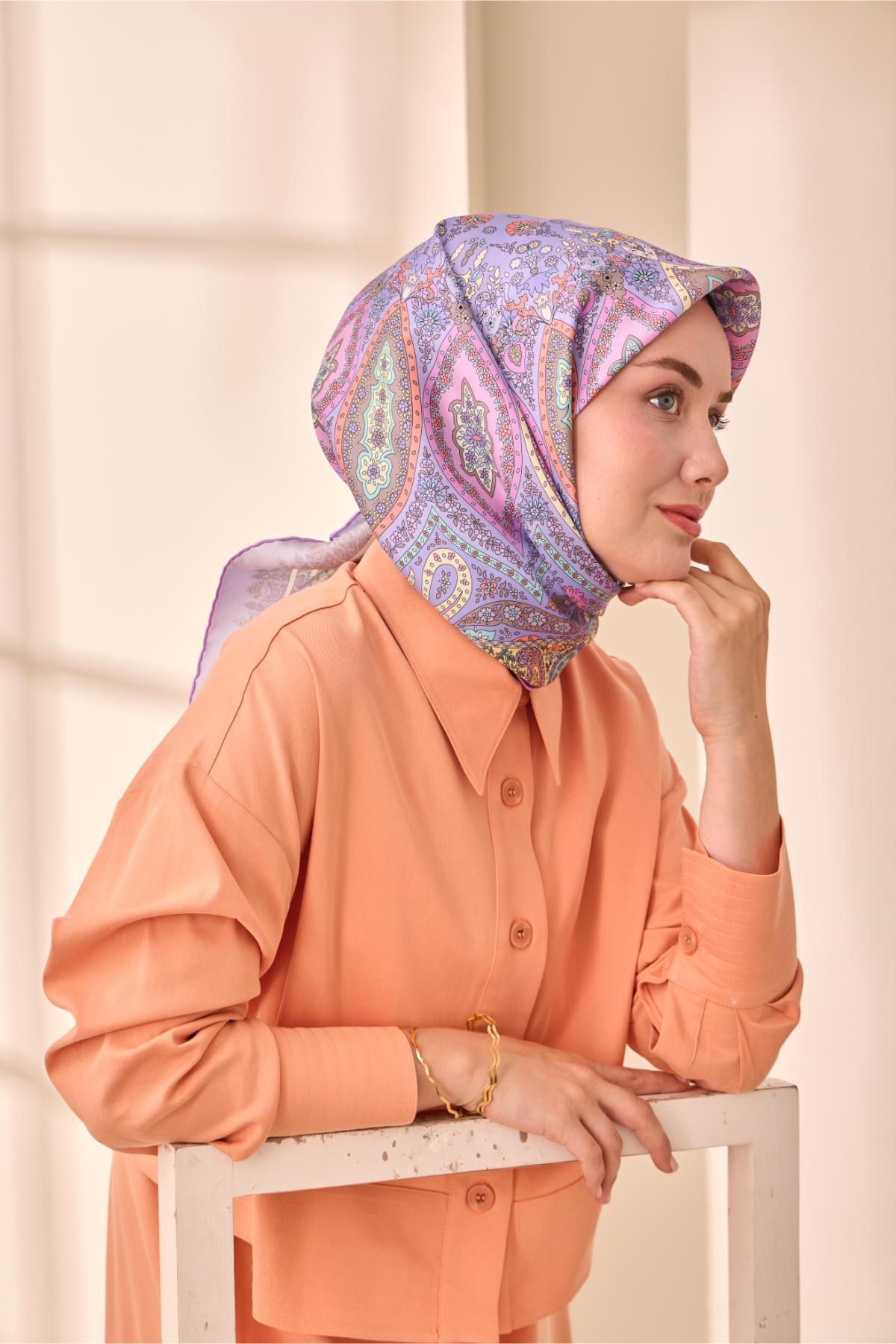 Silk Home Twill İpek Eşarp 11476-07