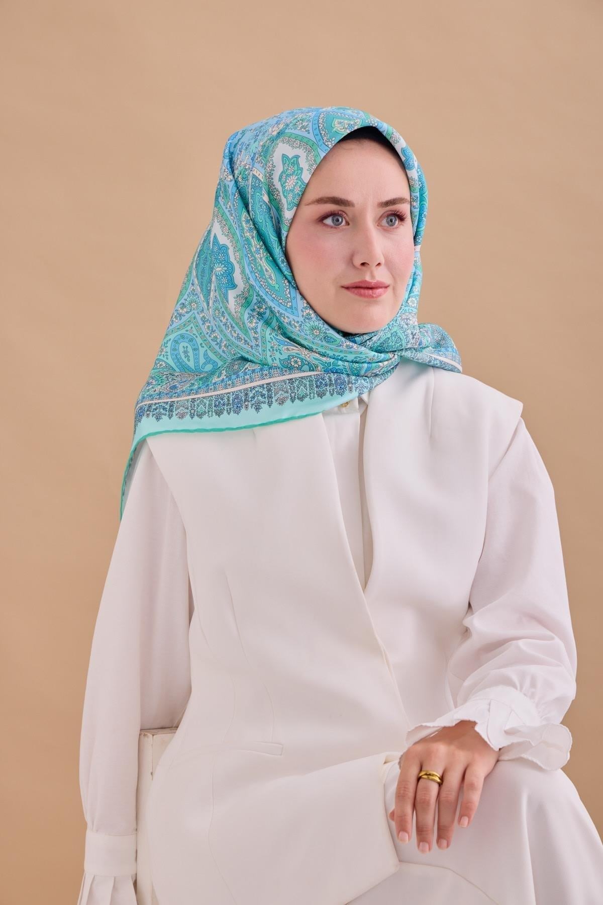 Silk Home Twill İpek Eşarp 11476-10
