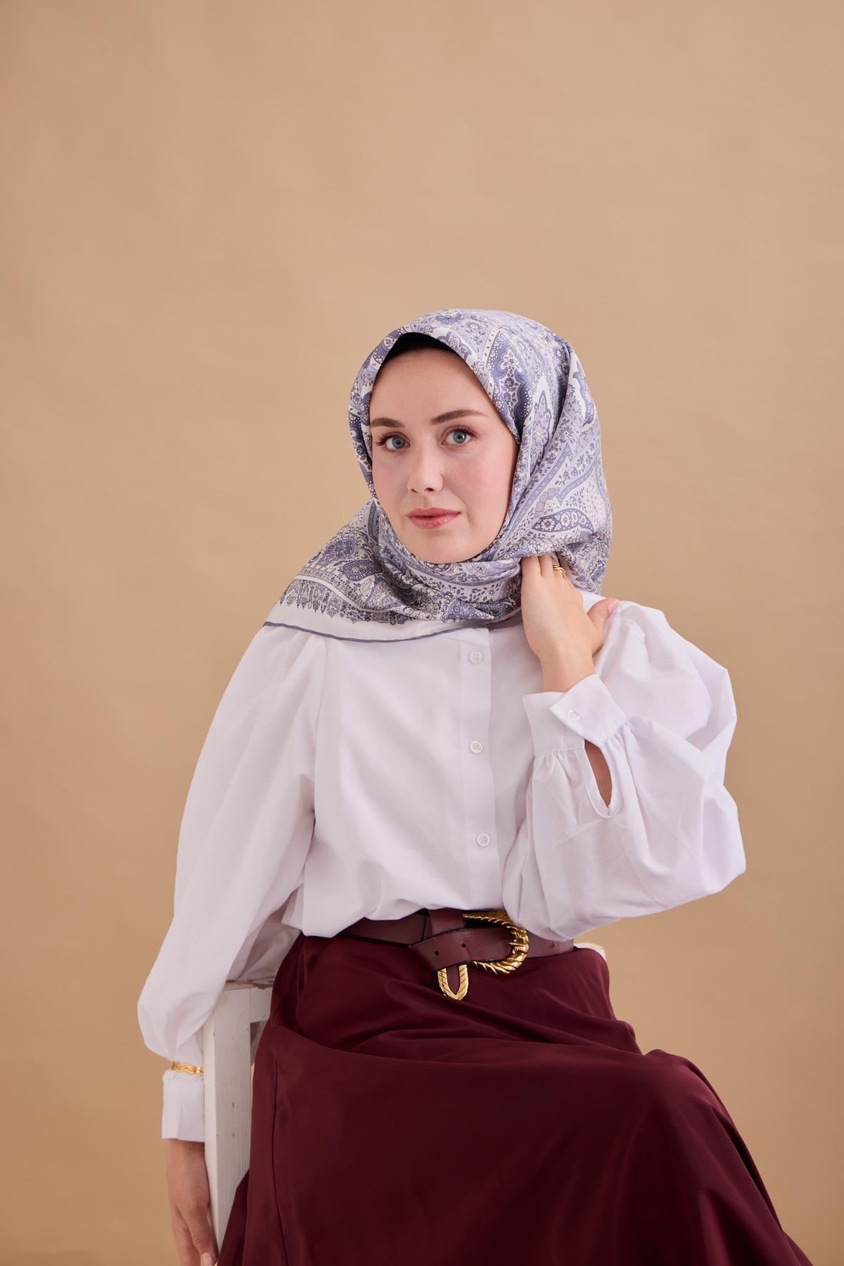 Silk Home Twill İpek Eşarp 11476-11