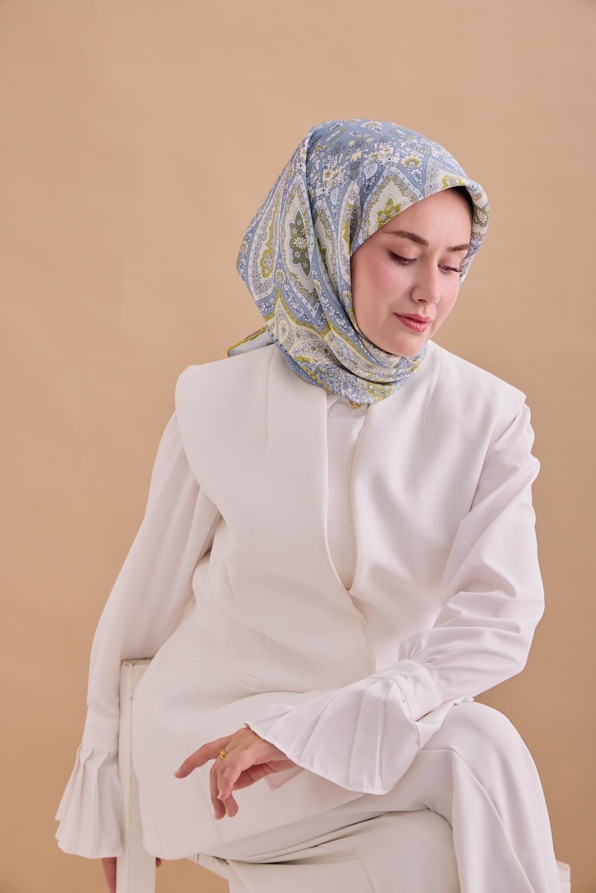 Silk Home Twill İpek Eşarp 11476-14