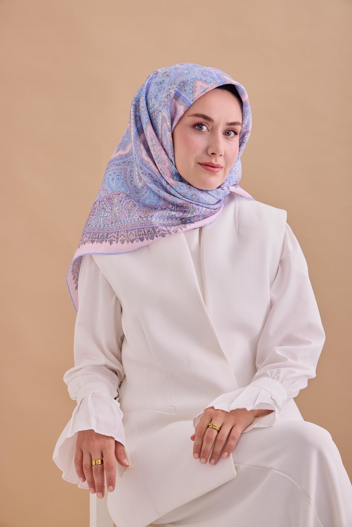 Silk Home Twill İpek Eşarp 11476-18