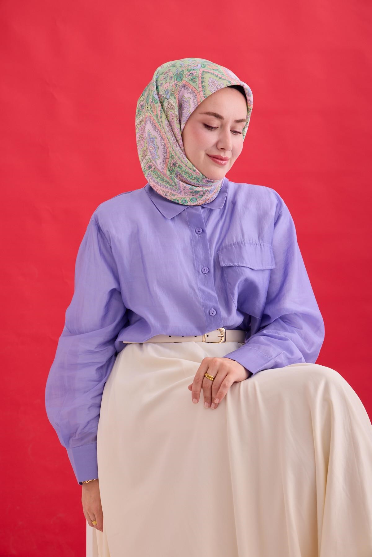 Silk Home Twill İpek Eşarp 11476-19