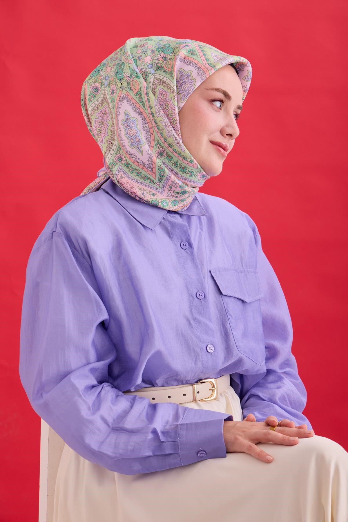 Silk Home Twill İpek Eşarp 11476-19