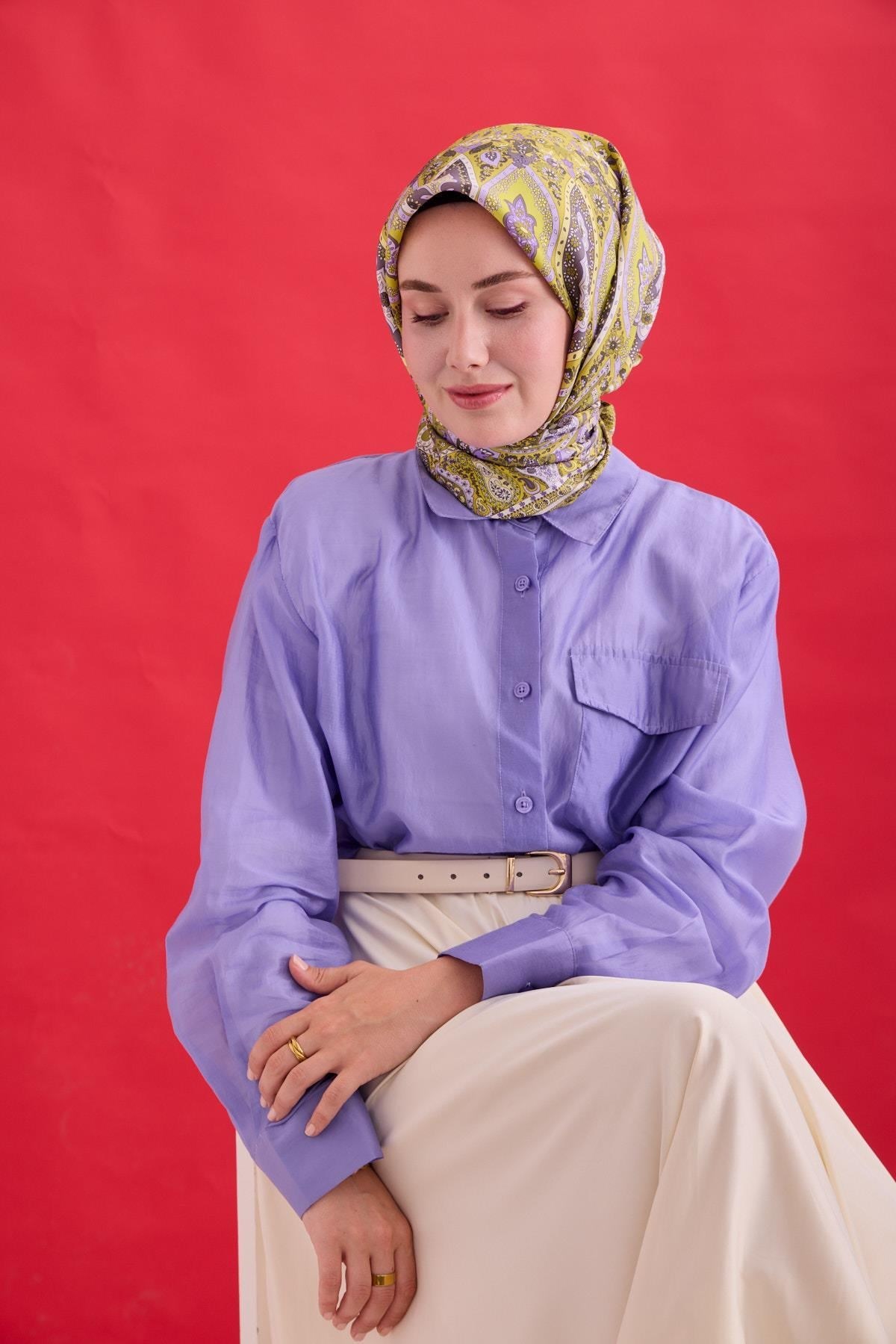 Silk Home Twill İpek Eşarp 11476-24