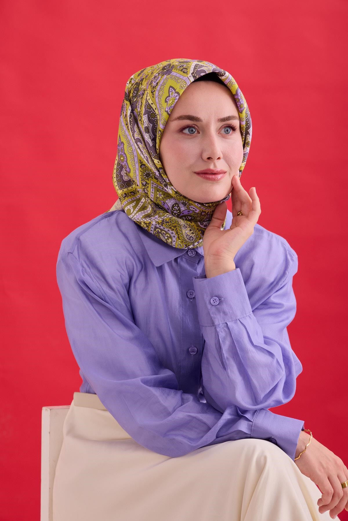 Silk Home Twill İpek Eşarp 11476-24
