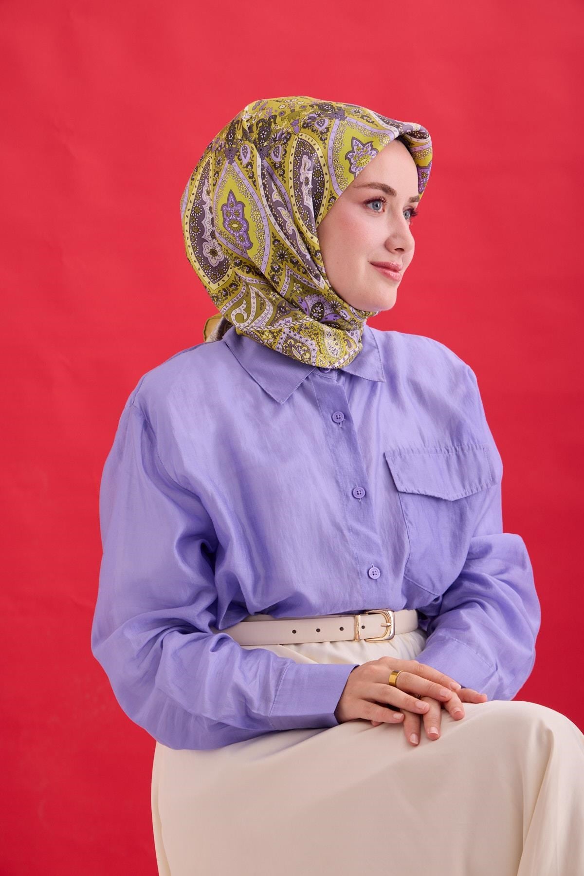 Silk Home Twill İpek Eşarp 11476-24