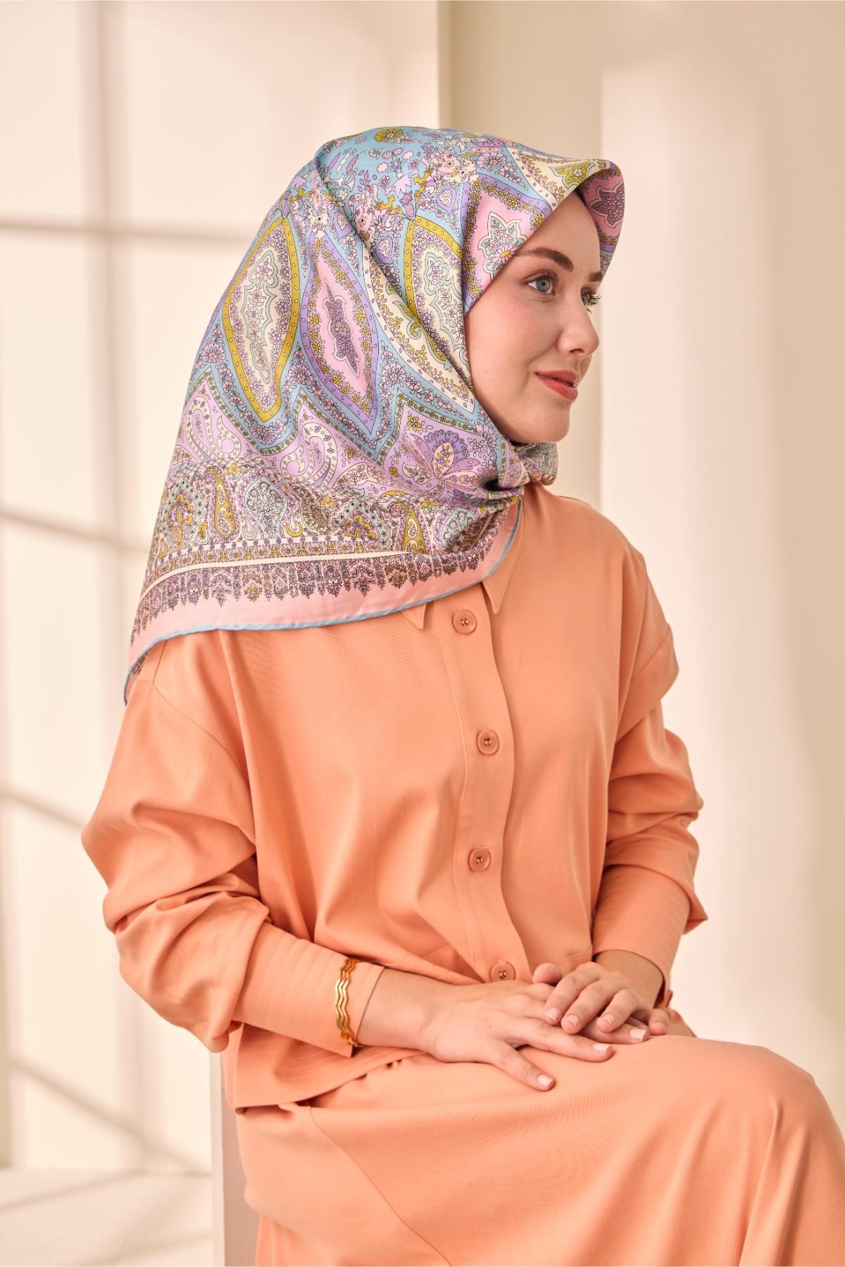 Silk Home Twill İpek Eşarp 11476-26