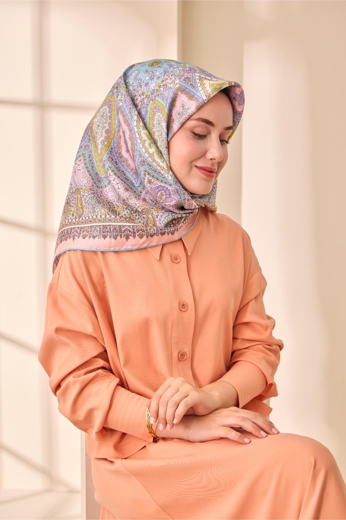 Silk Home Twill İpek Eşarp 11476-26