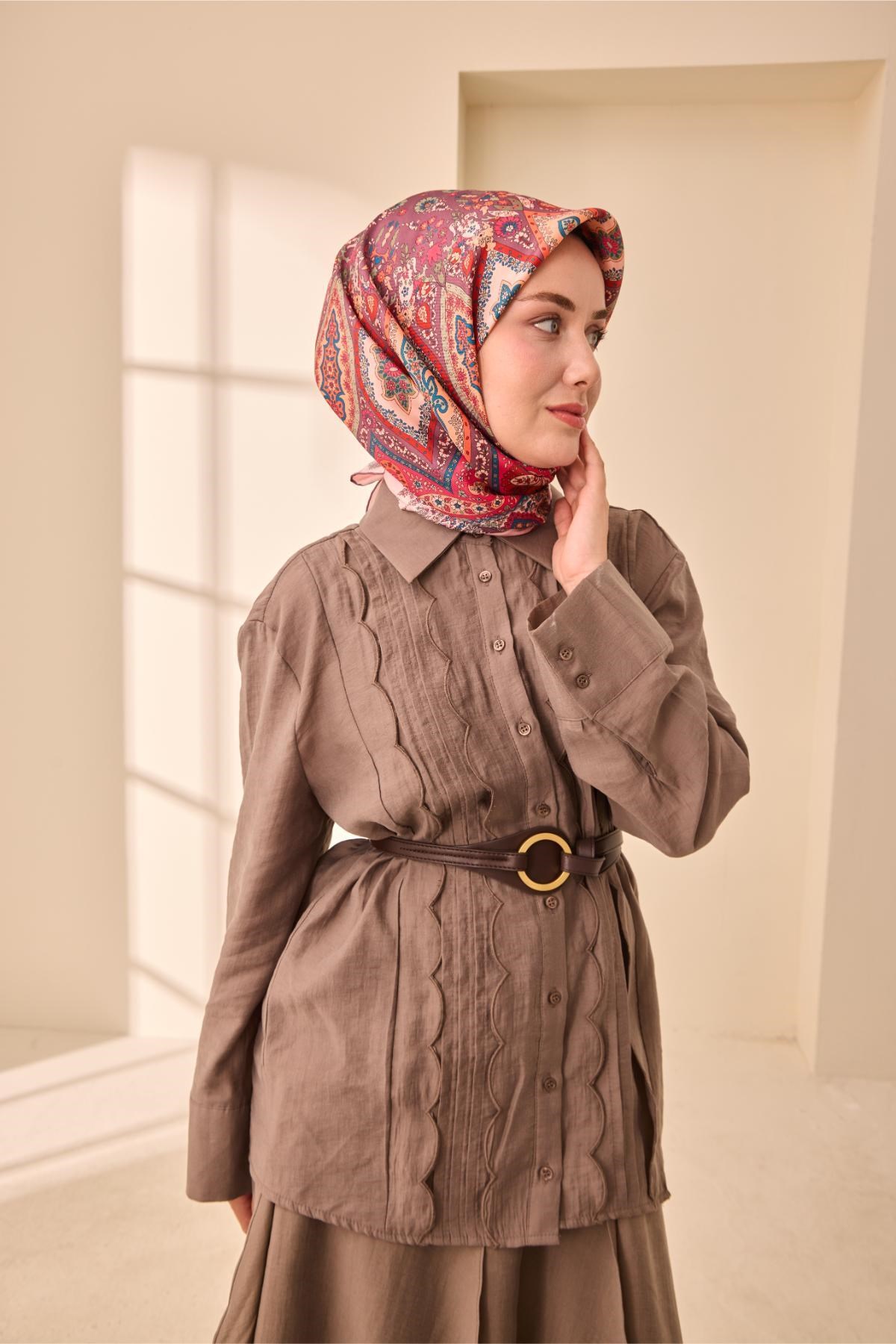 Silk Home Twill İpek Eşarp 11476-27