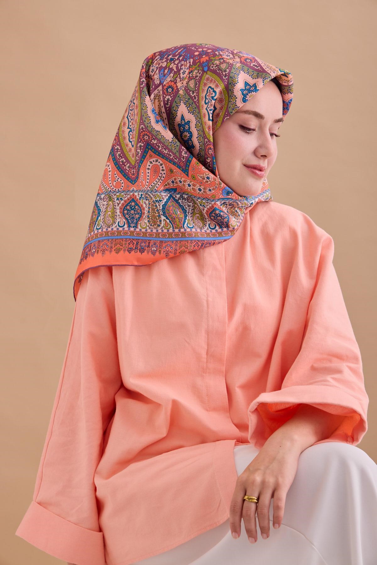 Silk Home Twill İpek Eşarp 11476-28