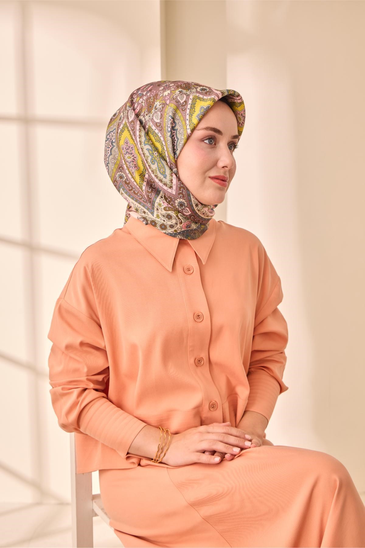 Silk Home Twill İpek Eşarp 11476-32