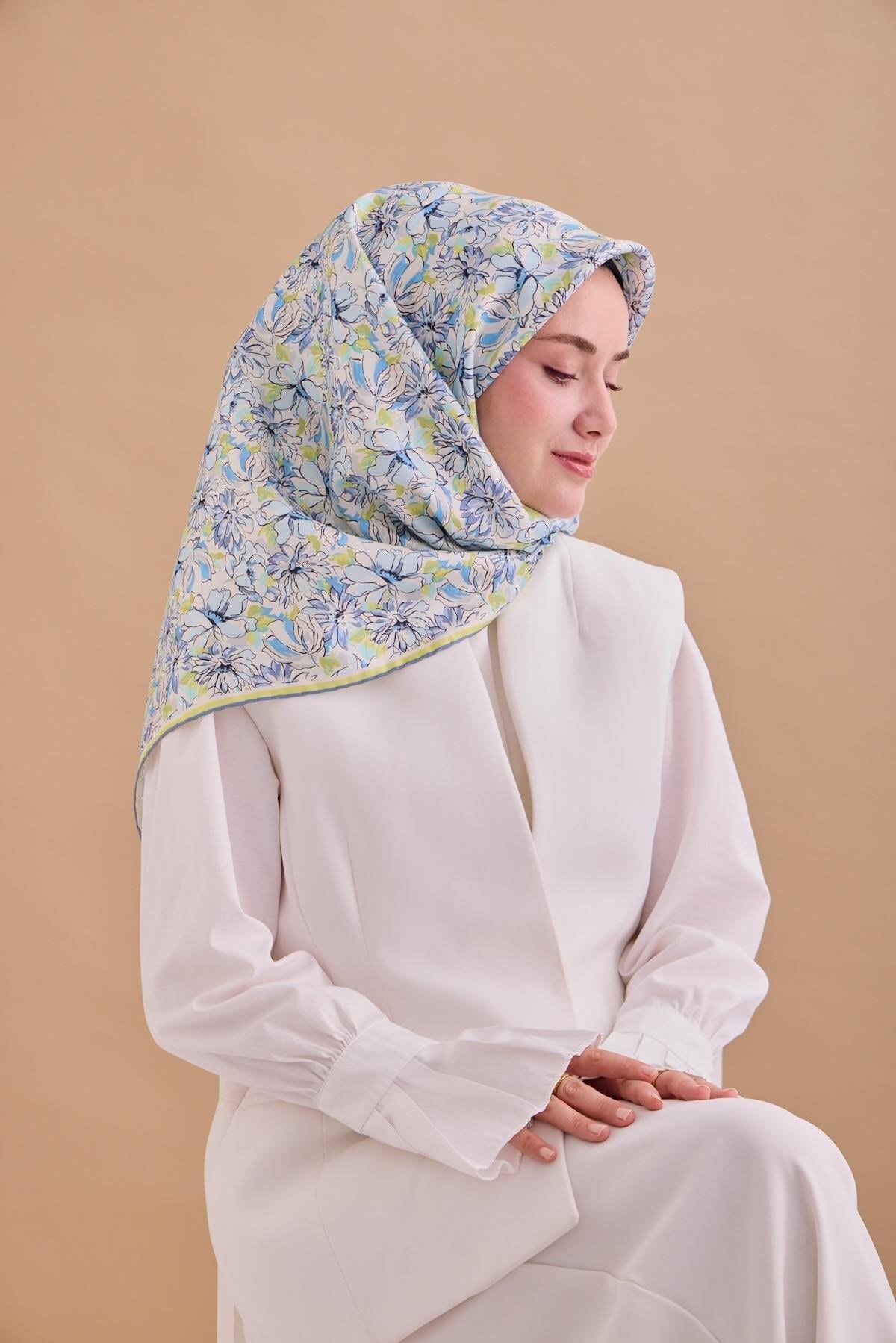 Silk Home Twill İpek Eşarp 11477-01