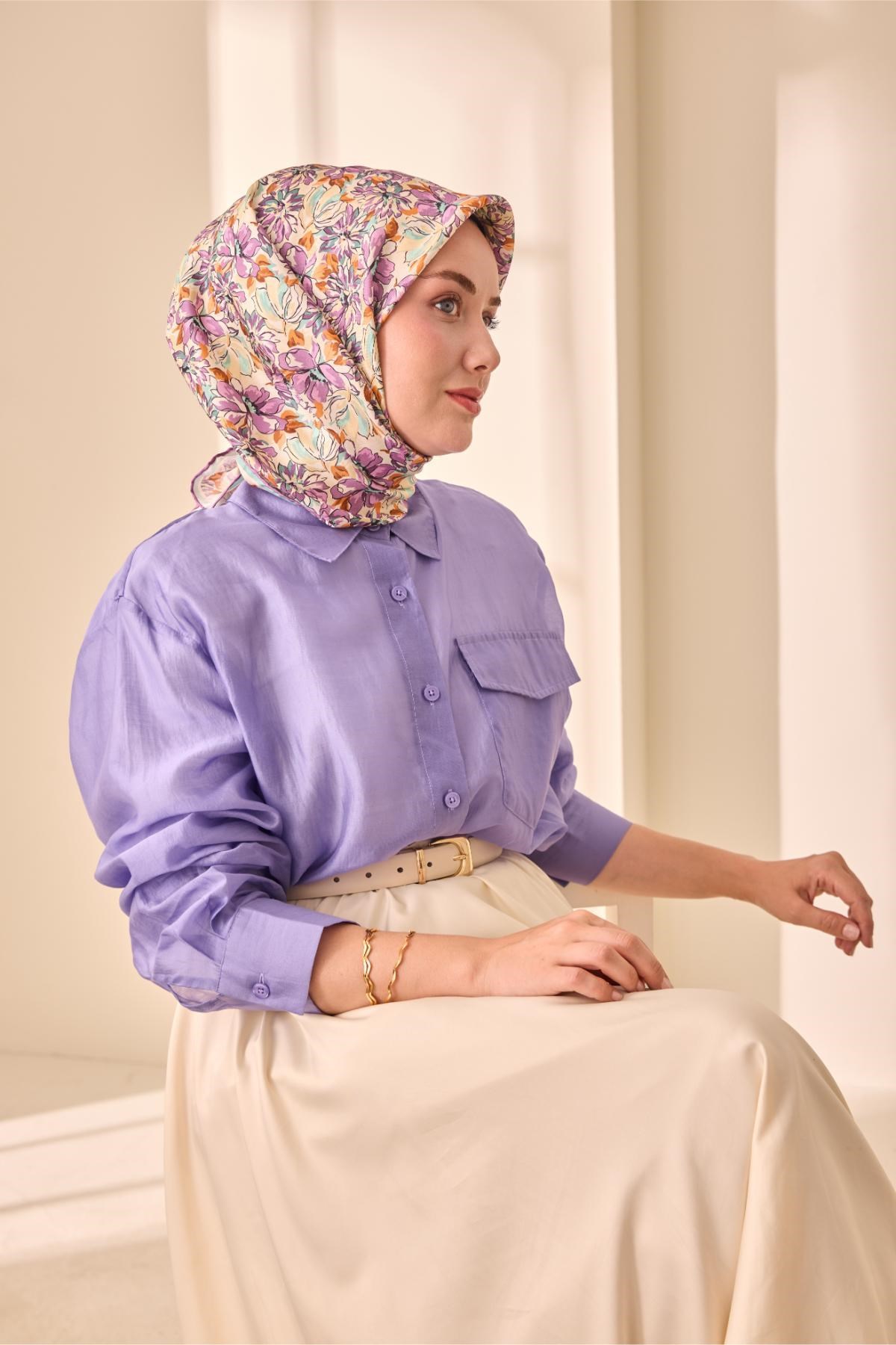 Silk Home Twill İpek Eşarp 11477-02