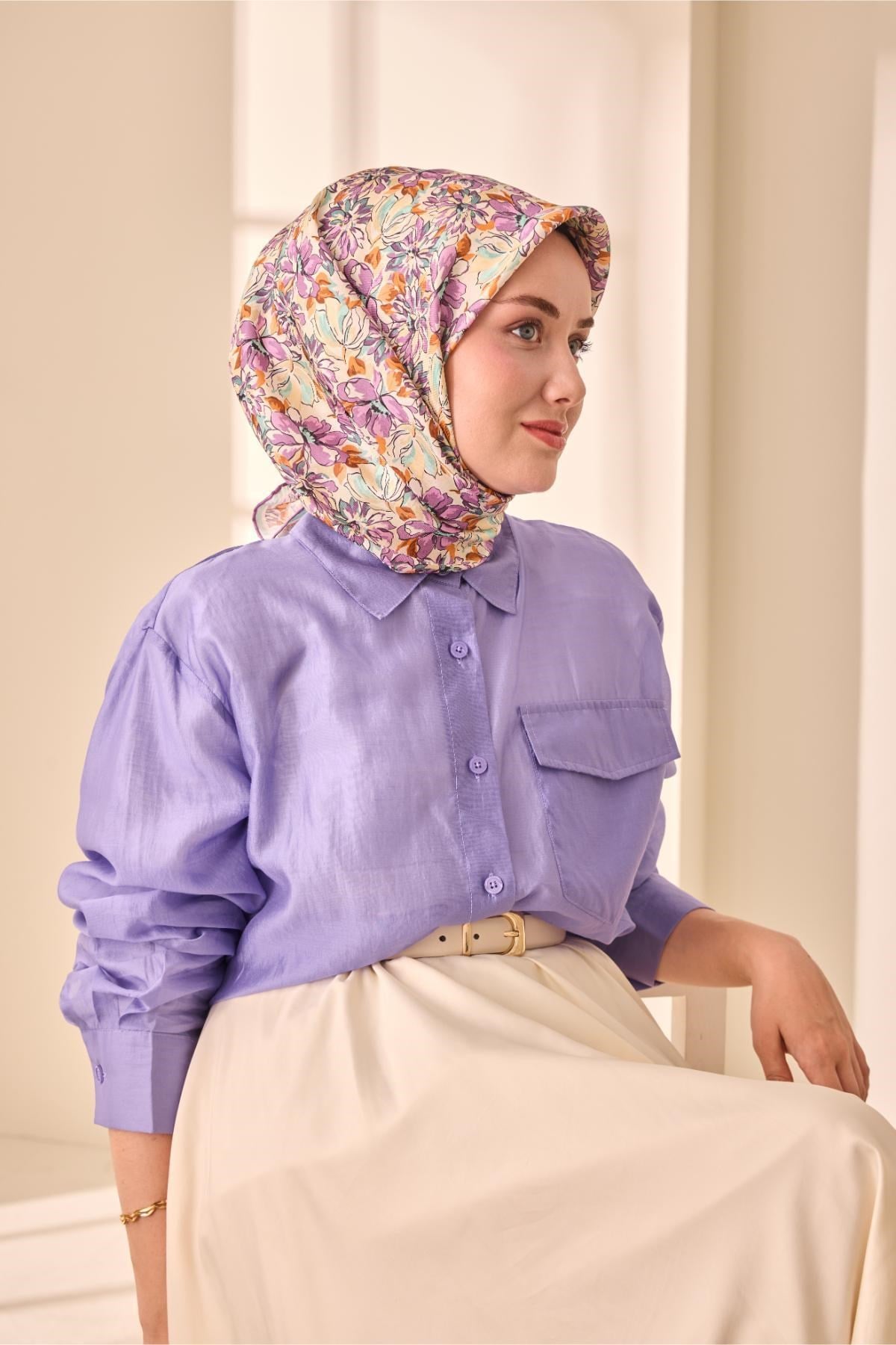 Silk Home Twill İpek Eşarp 11477-02