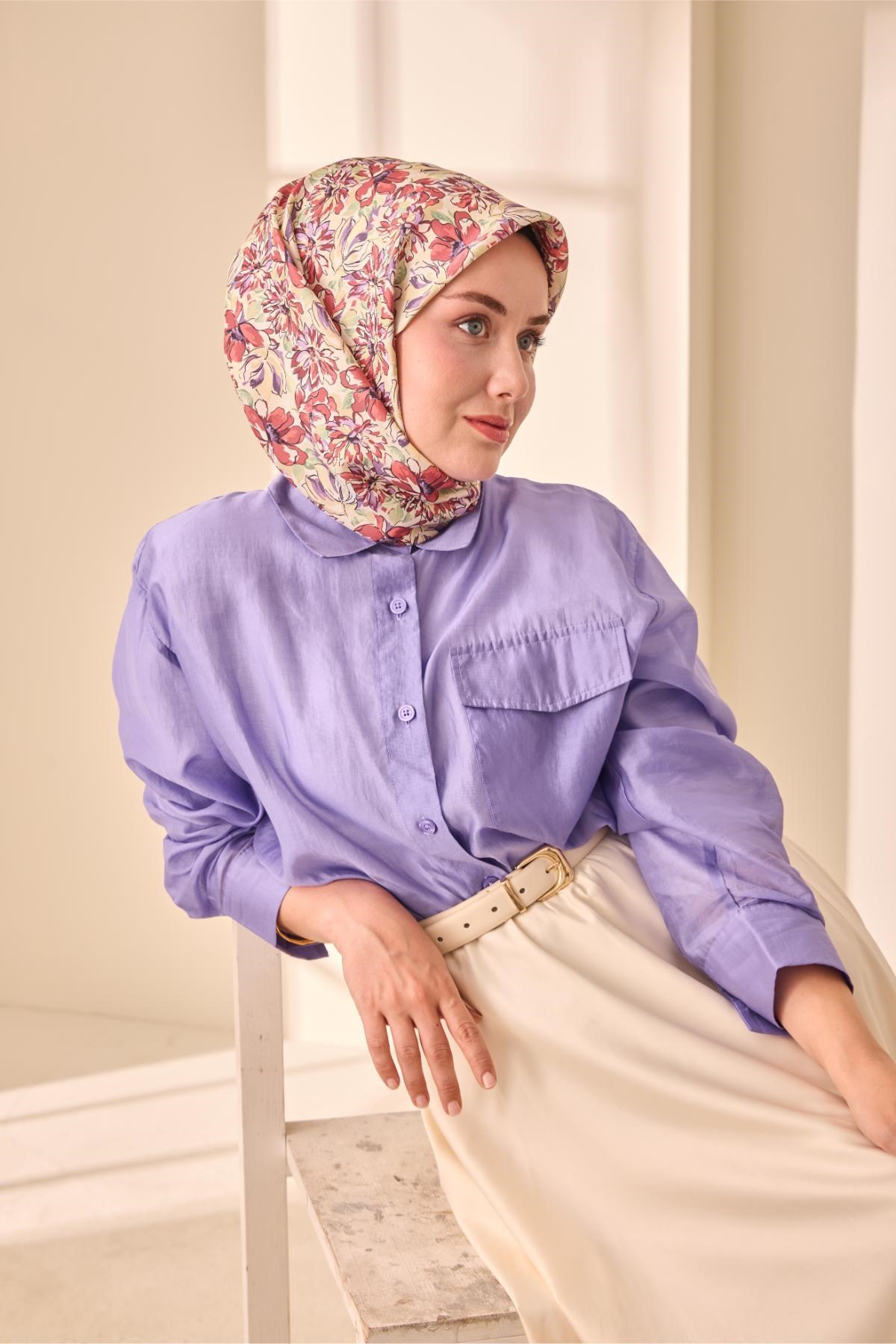 Silk Home Twill İpek Eşarp 11477-03
