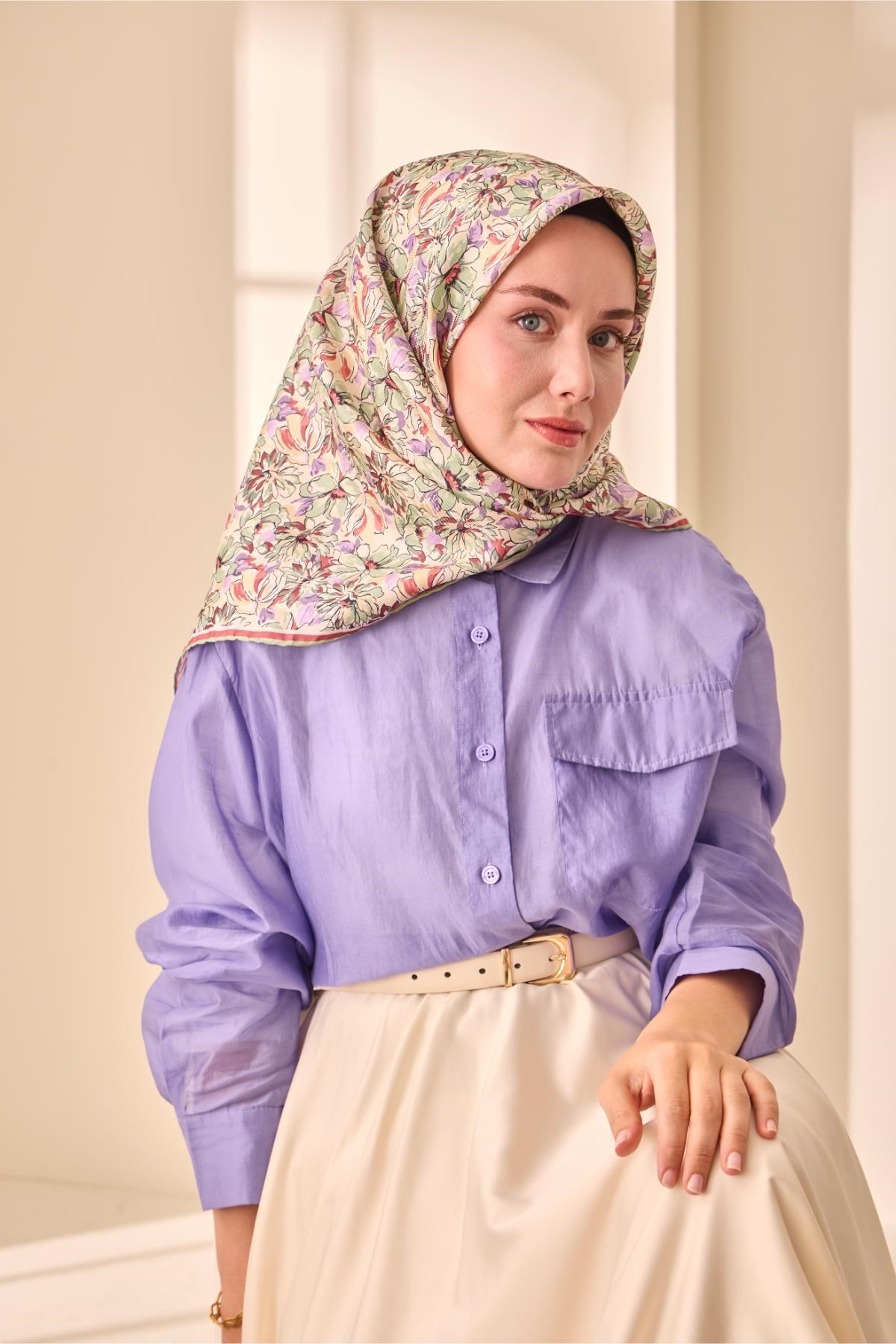 Silk Home Twill İpek Eşarp 11477-04