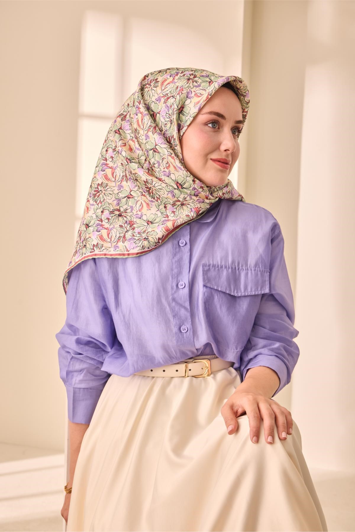 Silk Home Twill İpek Eşarp 11477-04