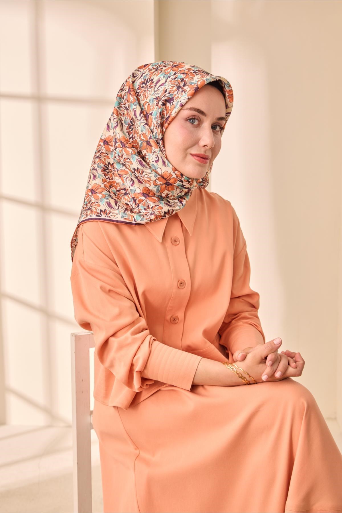 Silk Home Twill İpek Eşarp 11477-06