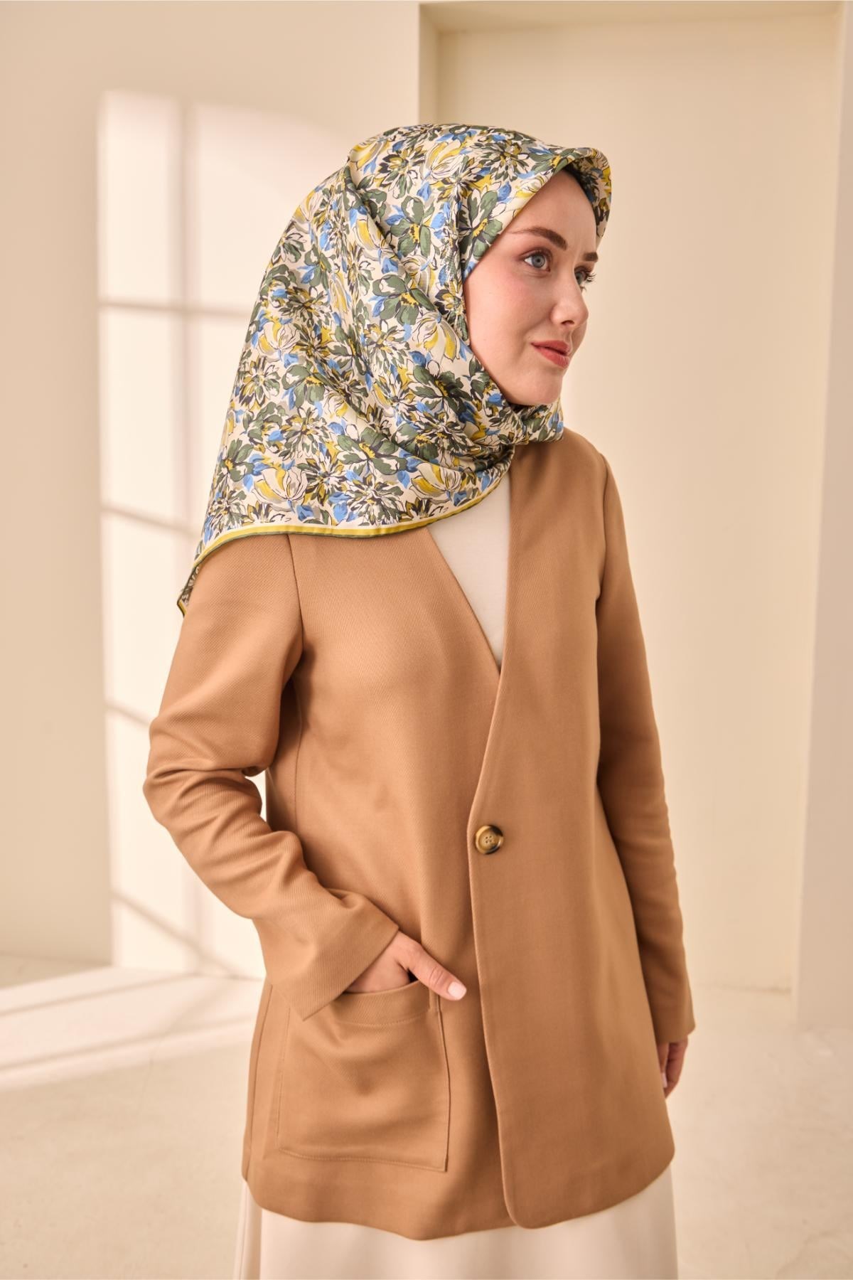 Silk Home Twill İpek Eşarp 11477-13