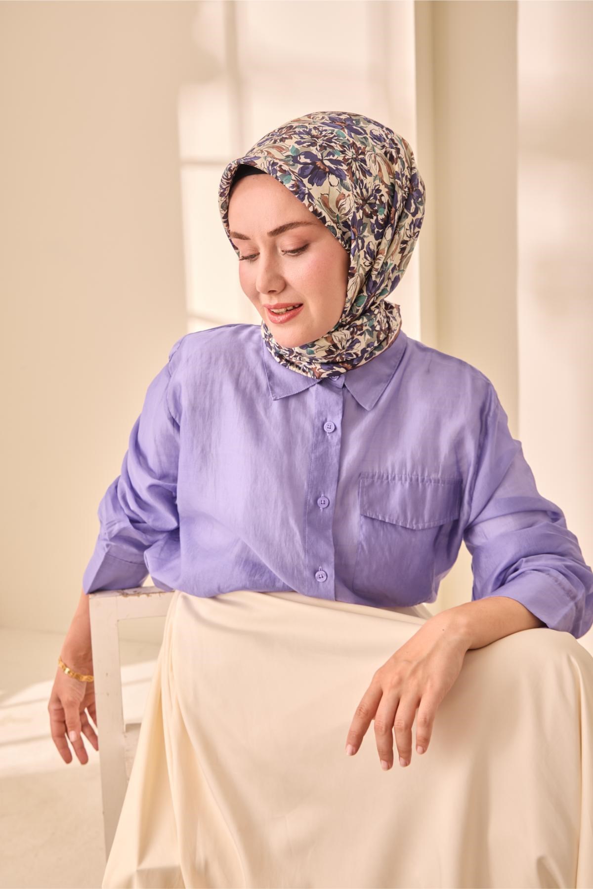 Silk Home Twill İpek Eşarp 11477-15
