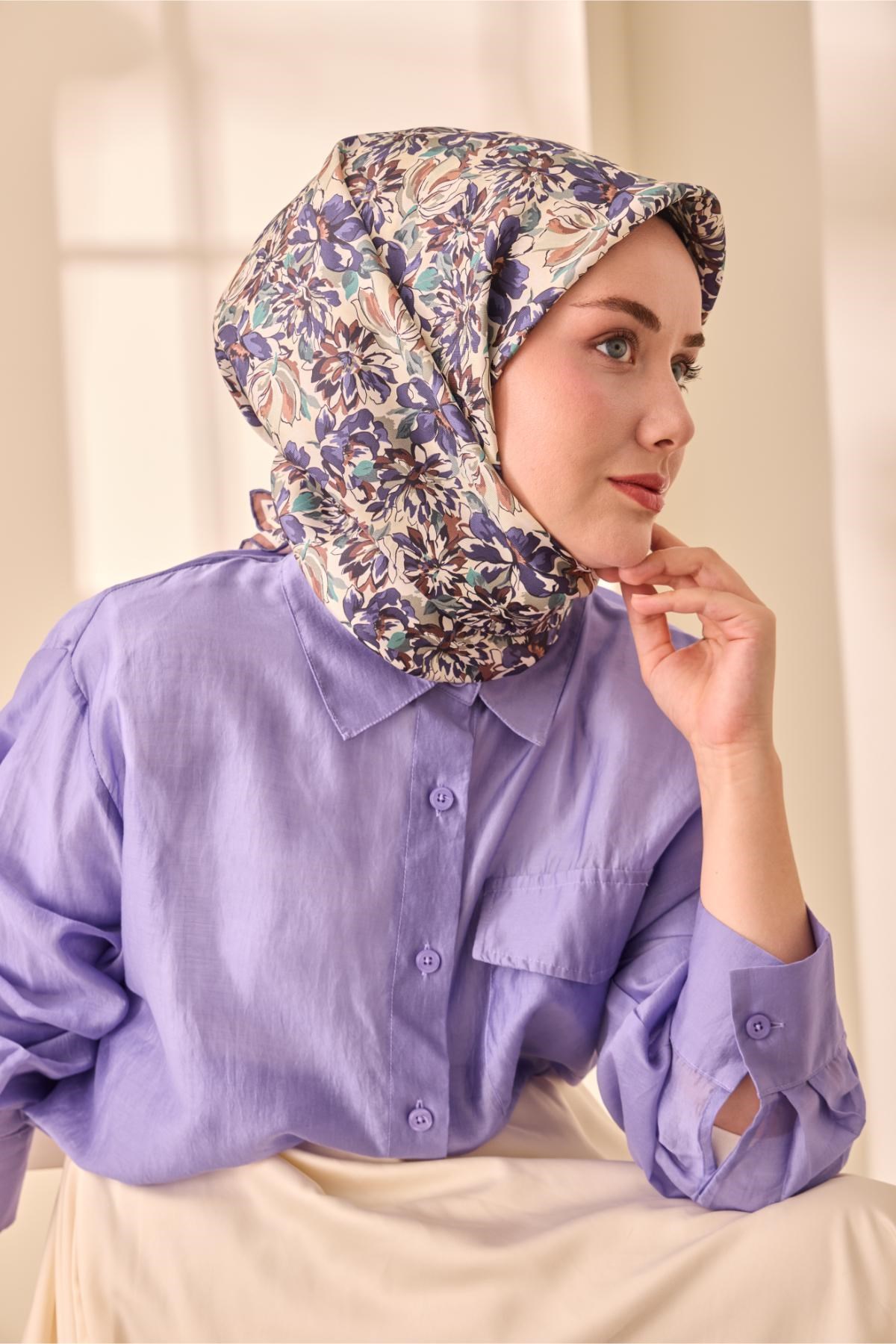 Silk Home Twill İpek Eşarp 11477-15