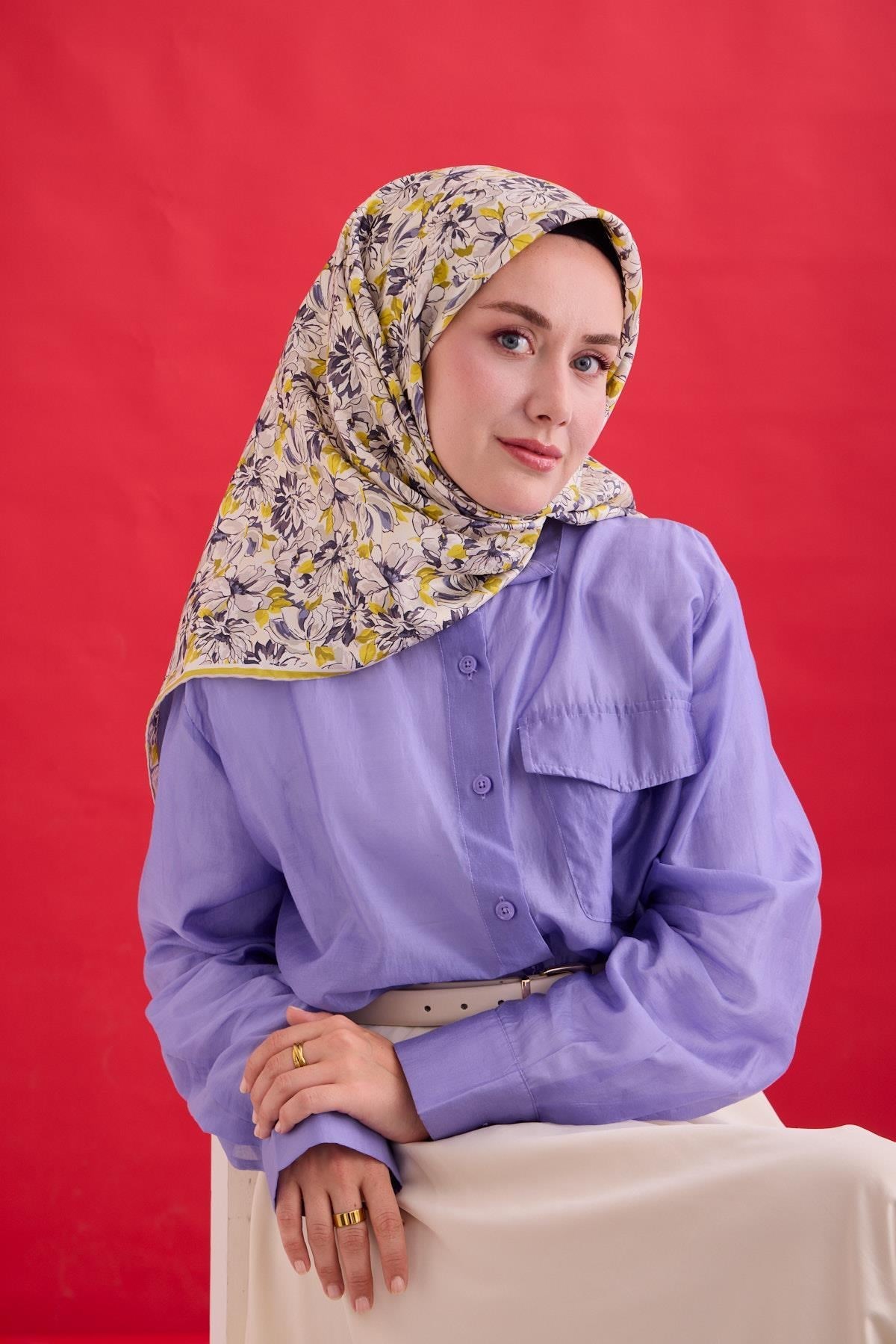 Silk Home Twill İpek Eşarp 11477-21