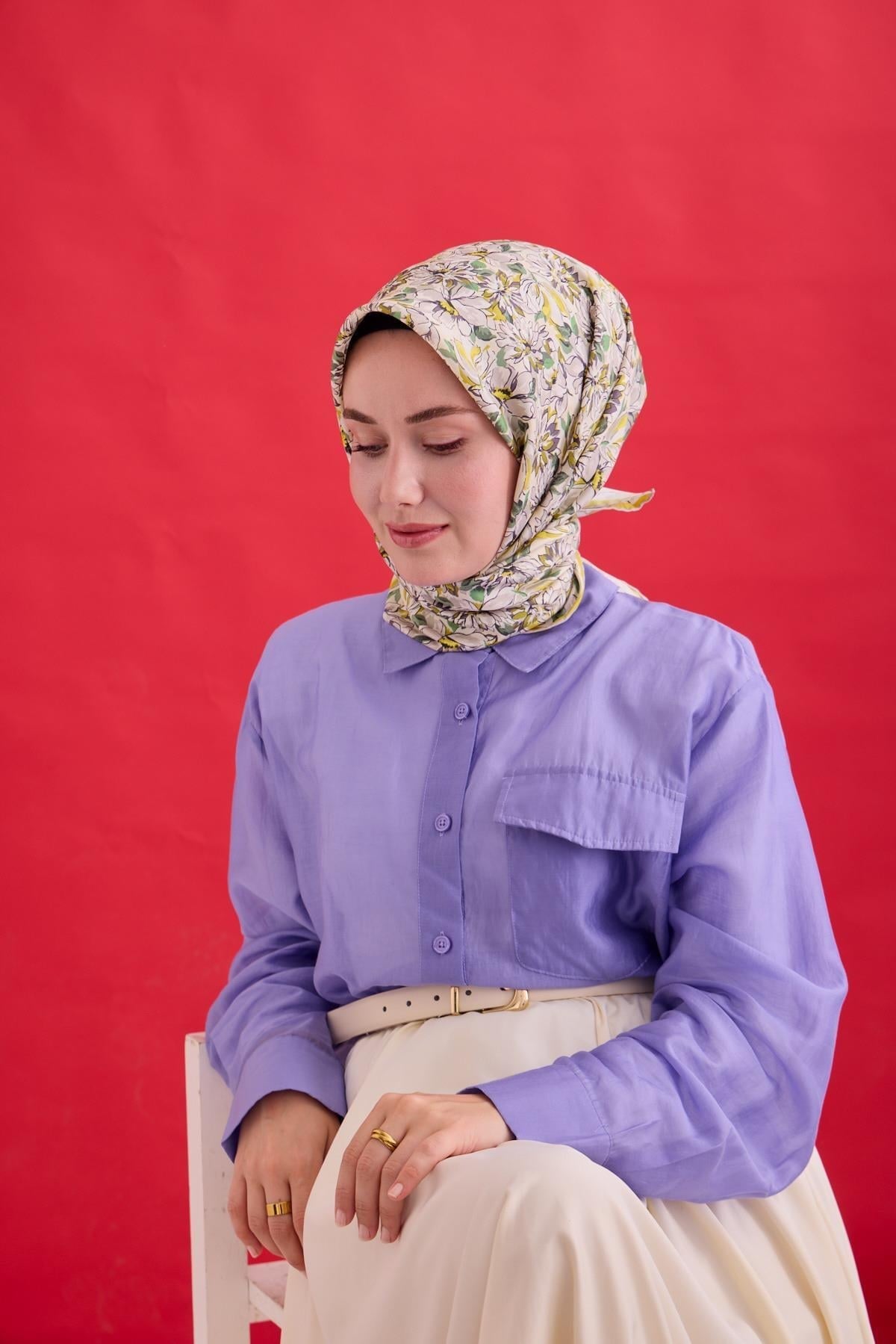 Silk Home Twill İpek Eşarp 11477-22