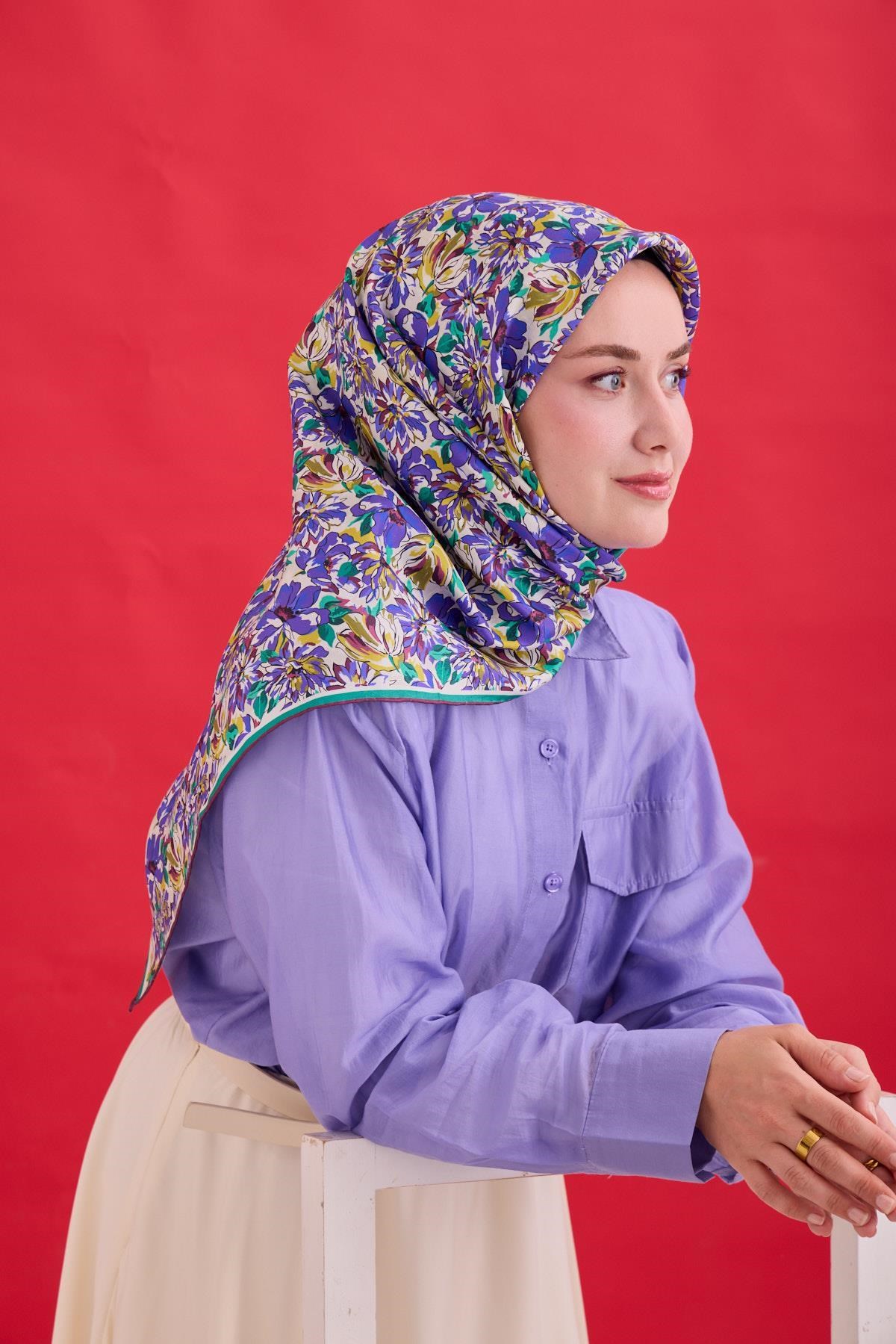 Silk Home Twill İpek Eşarp 11477-24