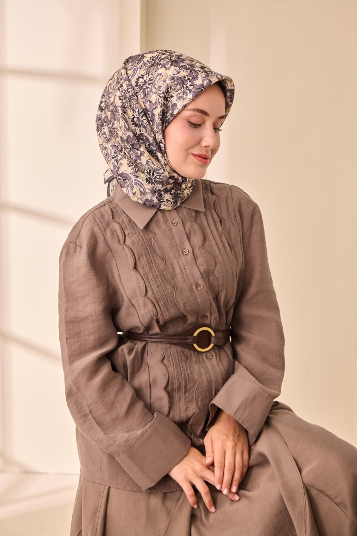 Silk Home Twill İpek Eşarp 11477-34