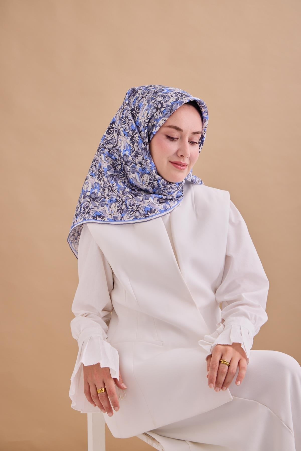 Silk Home Twill İpek Eşarp 11477-54