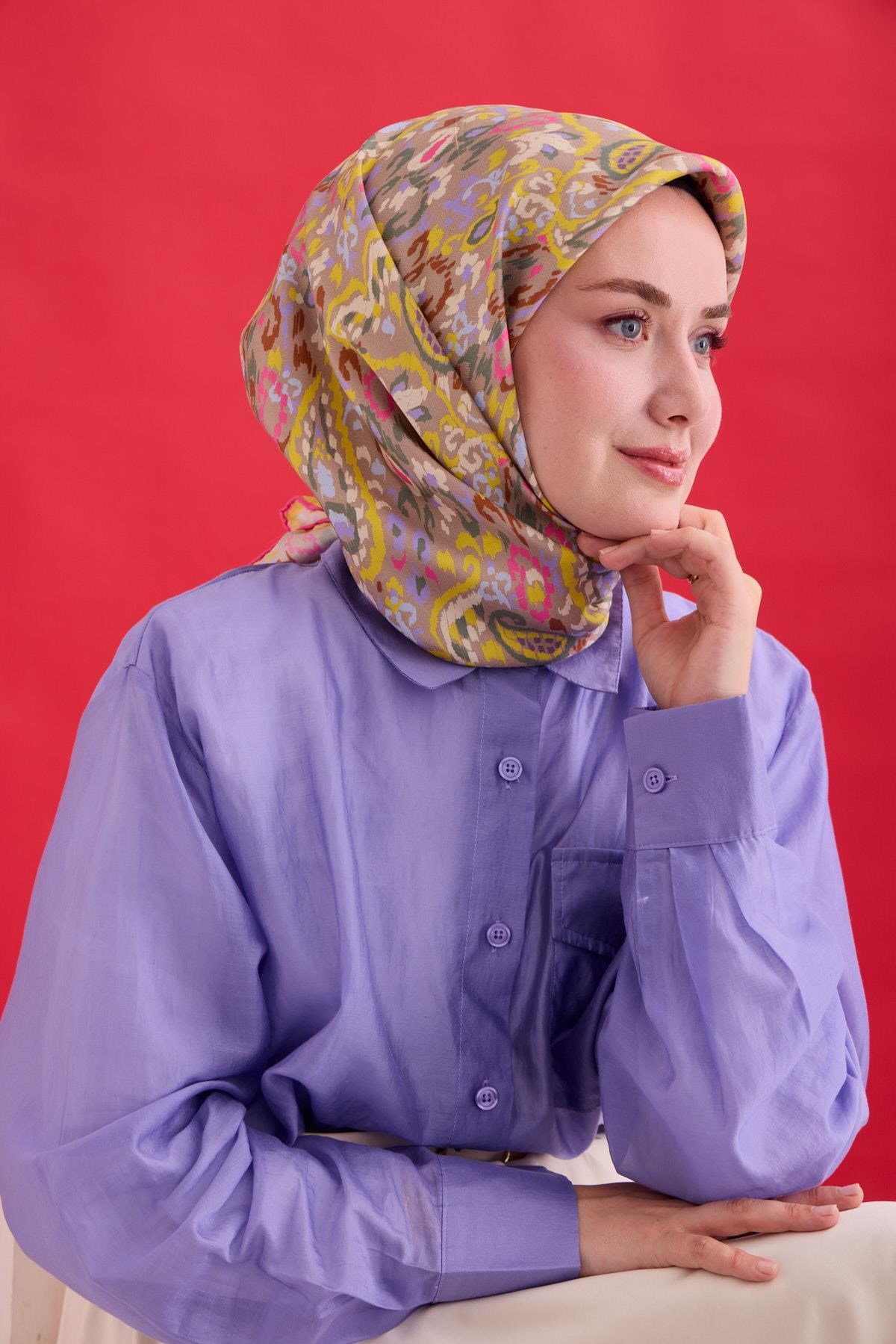 Silk Home Twill İpek Eşarp 11478-11