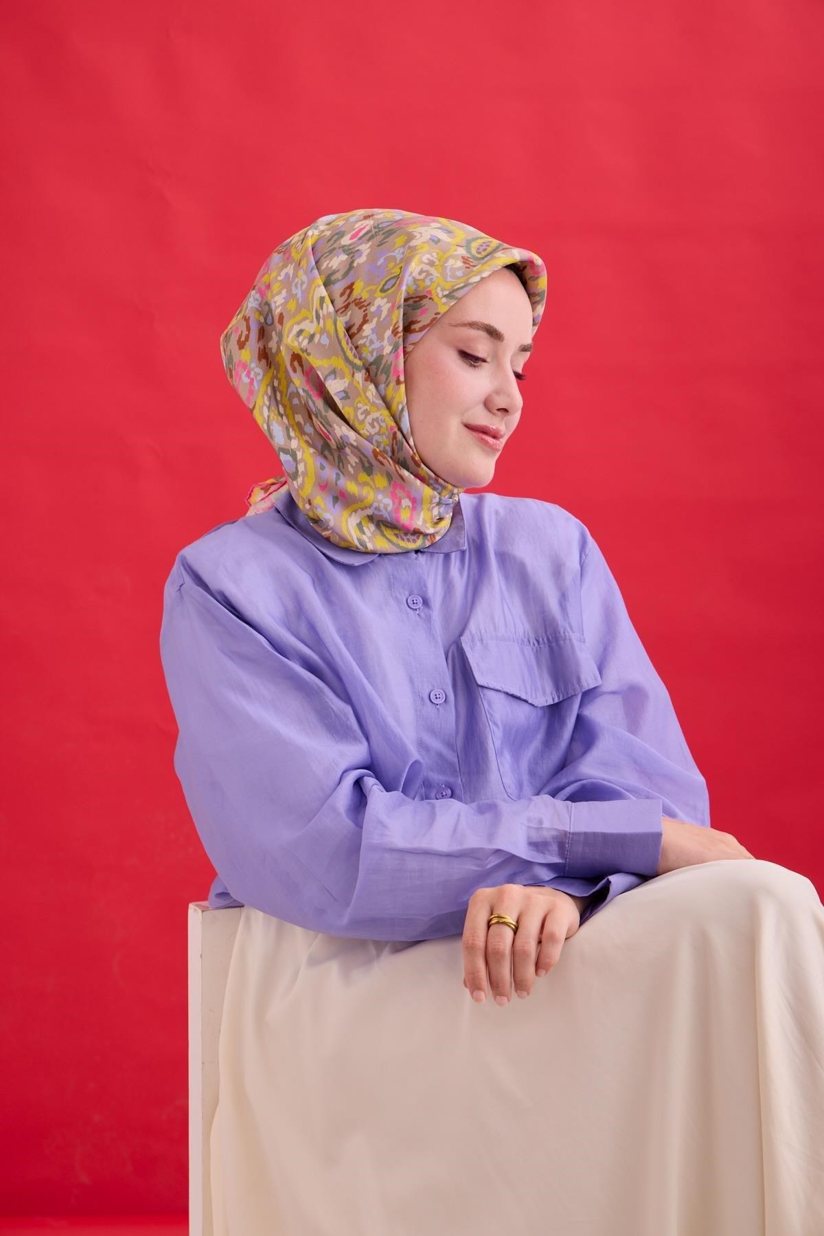 Silk Home Twill İpek Eşarp 11478-11