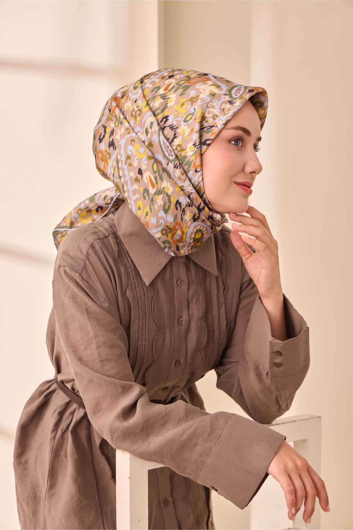 Silk Home Twill İpek Eşarp 11478-12