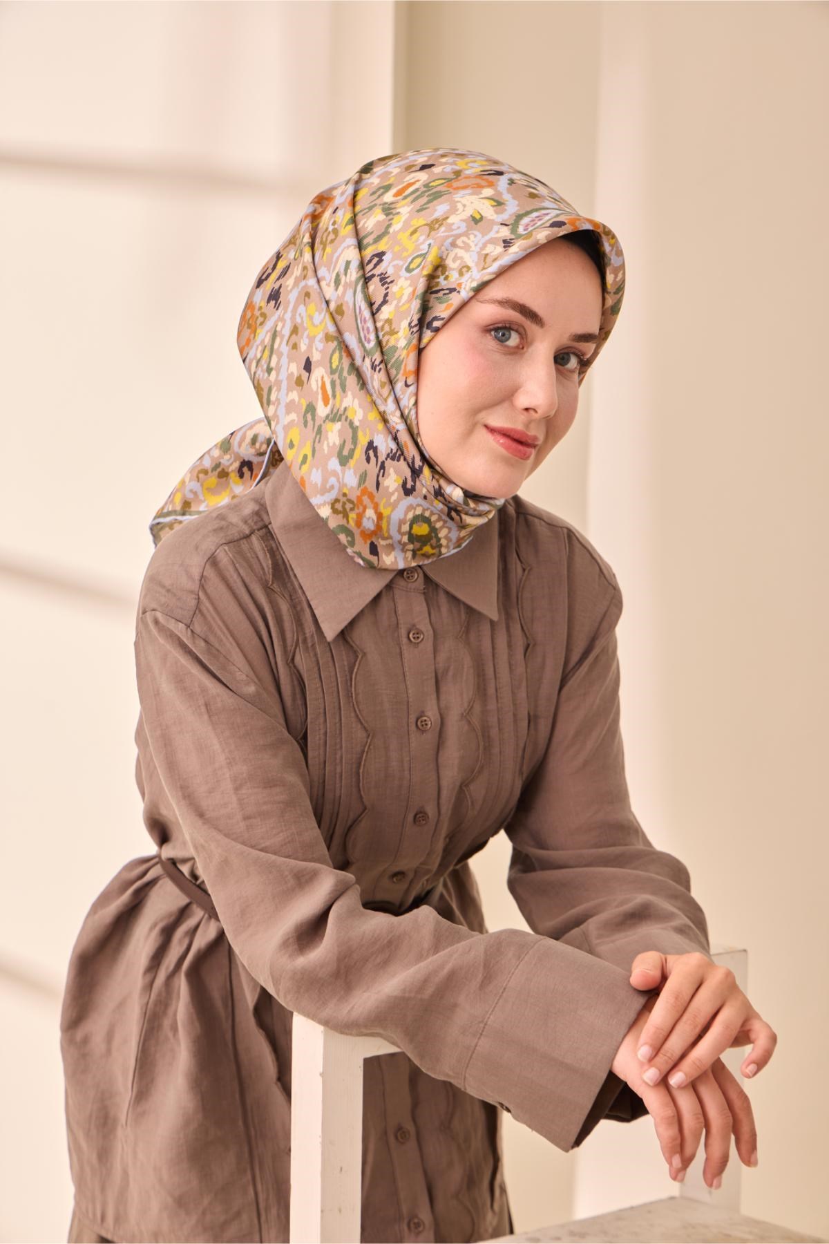 Silk Home Twill İpek Eşarp 11478-12