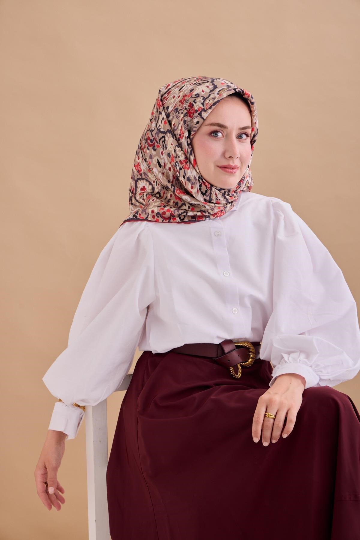 Silk Home Twill İpek Eşarp 11478-14