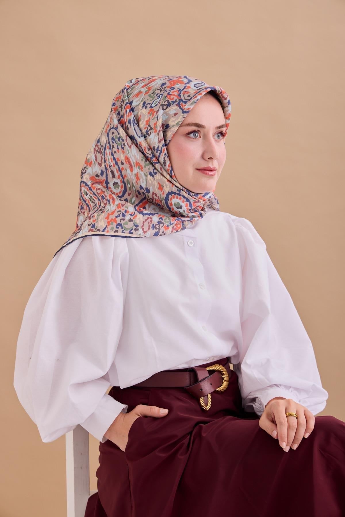 Silk Home Twill İpek Eşarp 11478-17