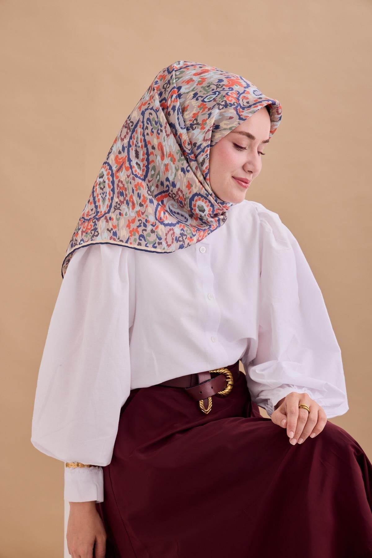 Silk Home Twill İpek Eşarp 11478-17