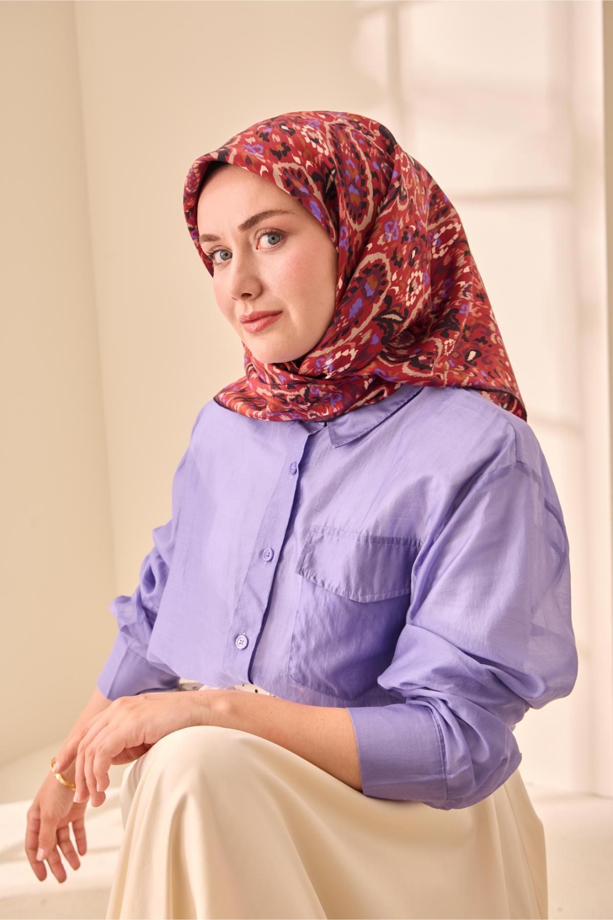 Silk Home Twill İpek Eşarp 11478-19
