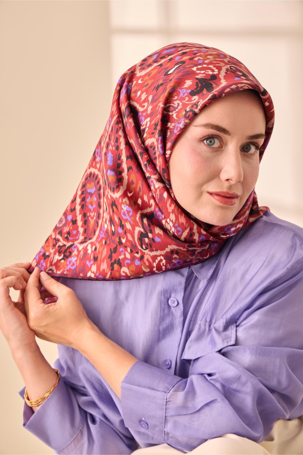 Silk Home Twill İpek Eşarp 11478-19