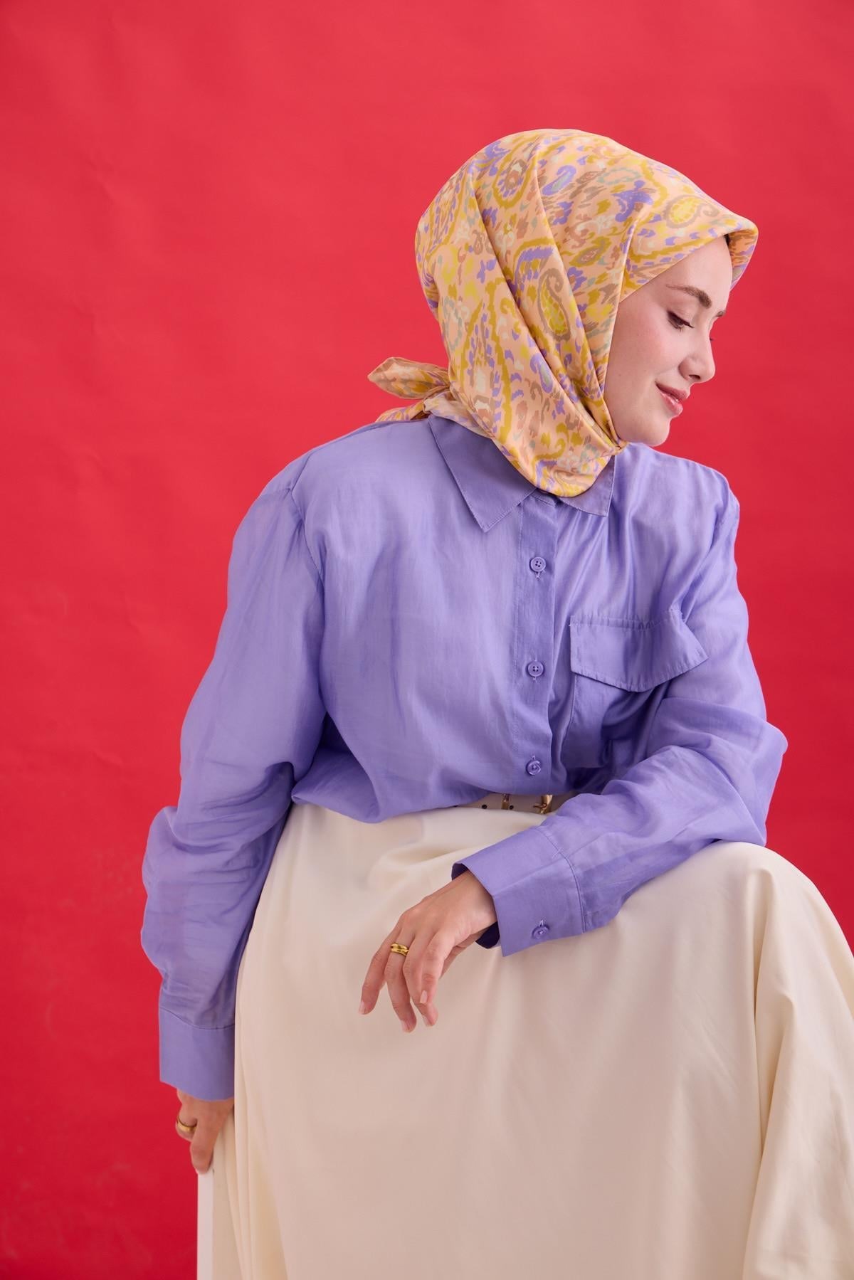 Silk Home Twill İpek Eşarp 11478-23